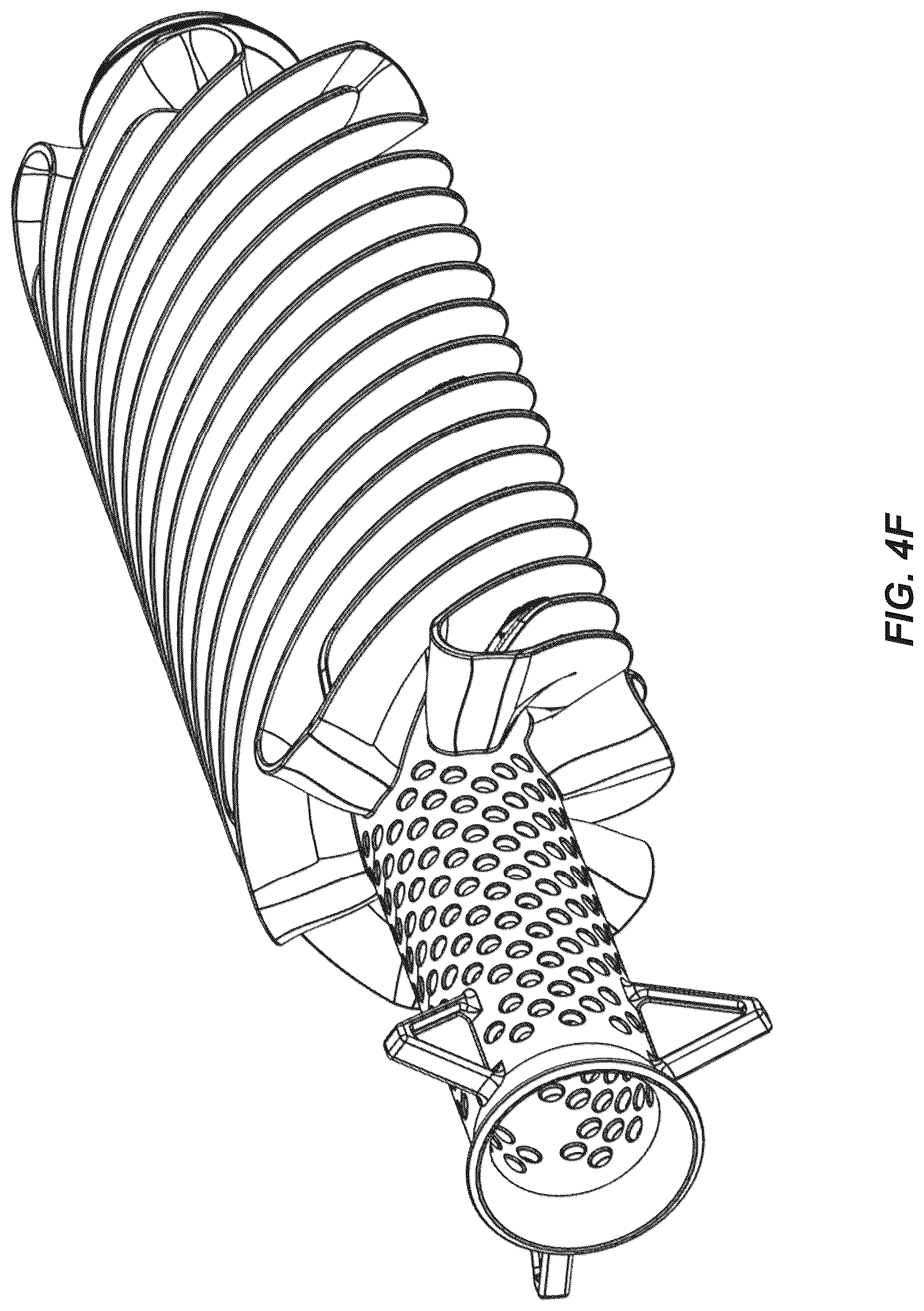 Patent US12618632 Figure 9 – Off-axis serpentine flow chamber for firearm suppressors