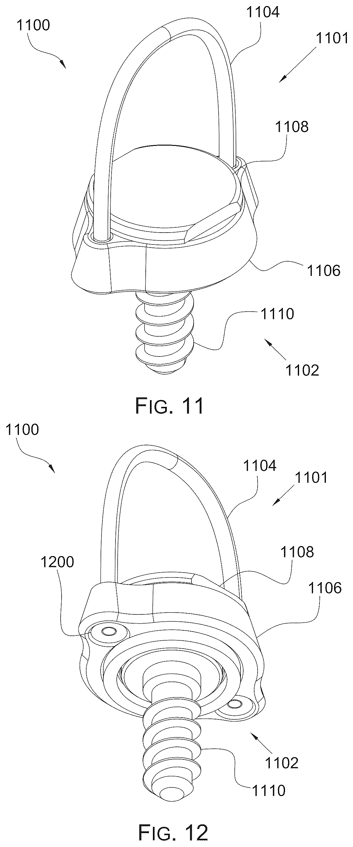 Patent US12618638 Figure 9 – Firearm sling connector with a swivel assembly
