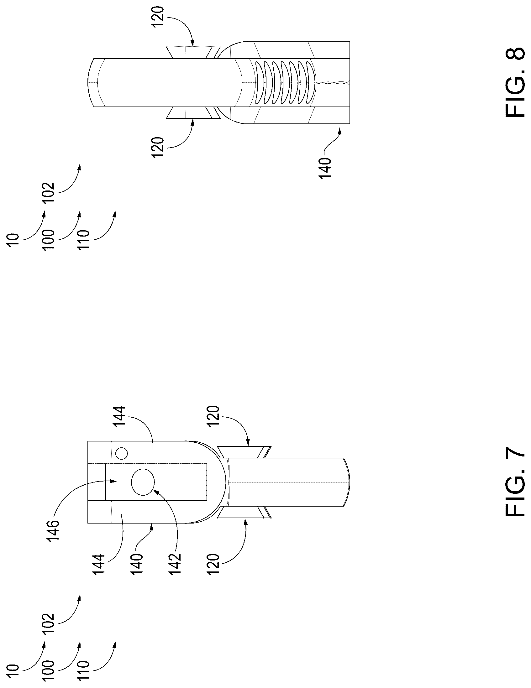 Patent US12618639 Figure 5 – Grips for handheld projectile weapons, handheld projectile weapons that include the grips, and associated methods