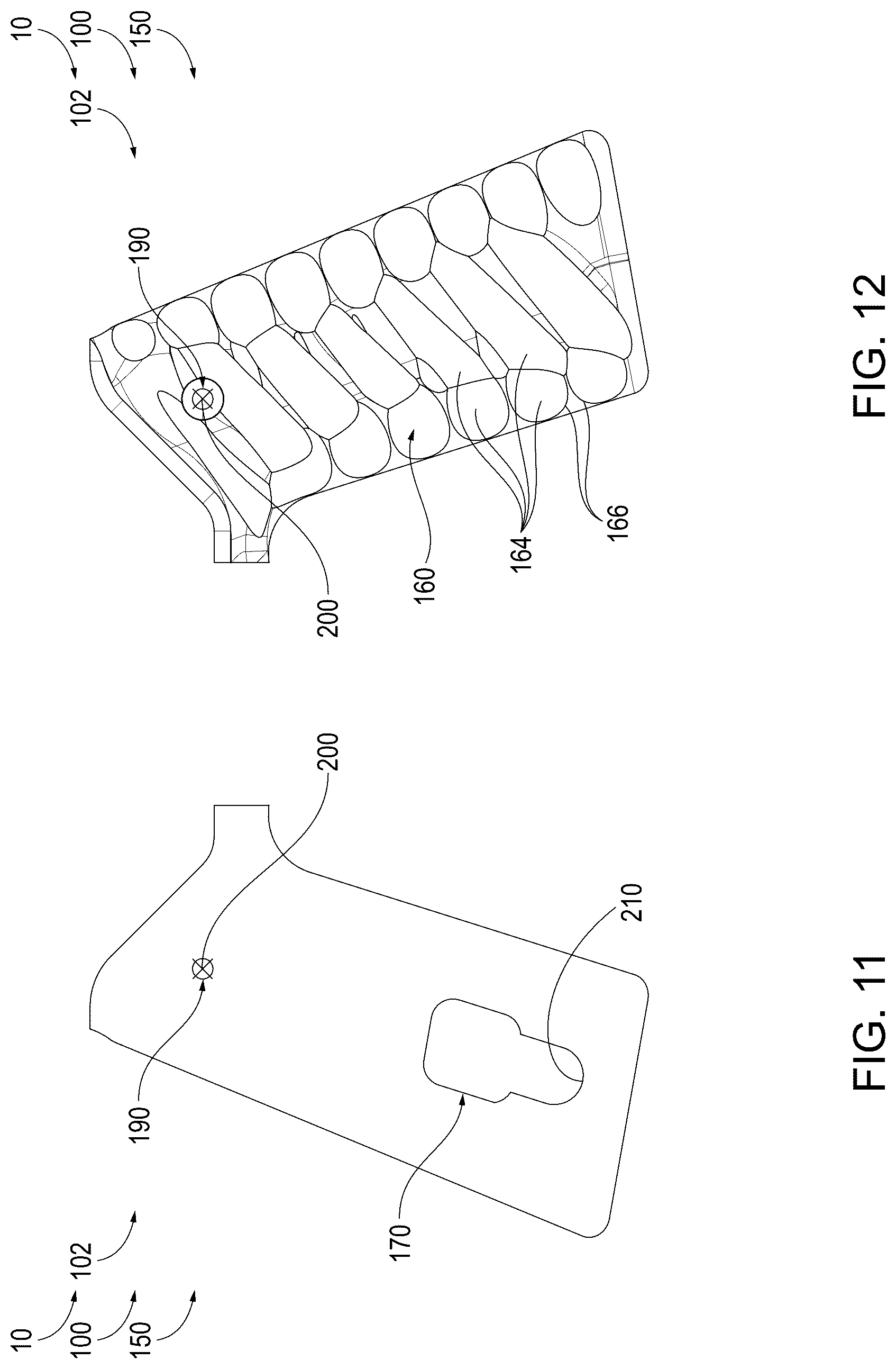Patent US12618639 Figure 7 – Grips for handheld projectile weapons, handheld projectile weapons that include the grips, and associated methods