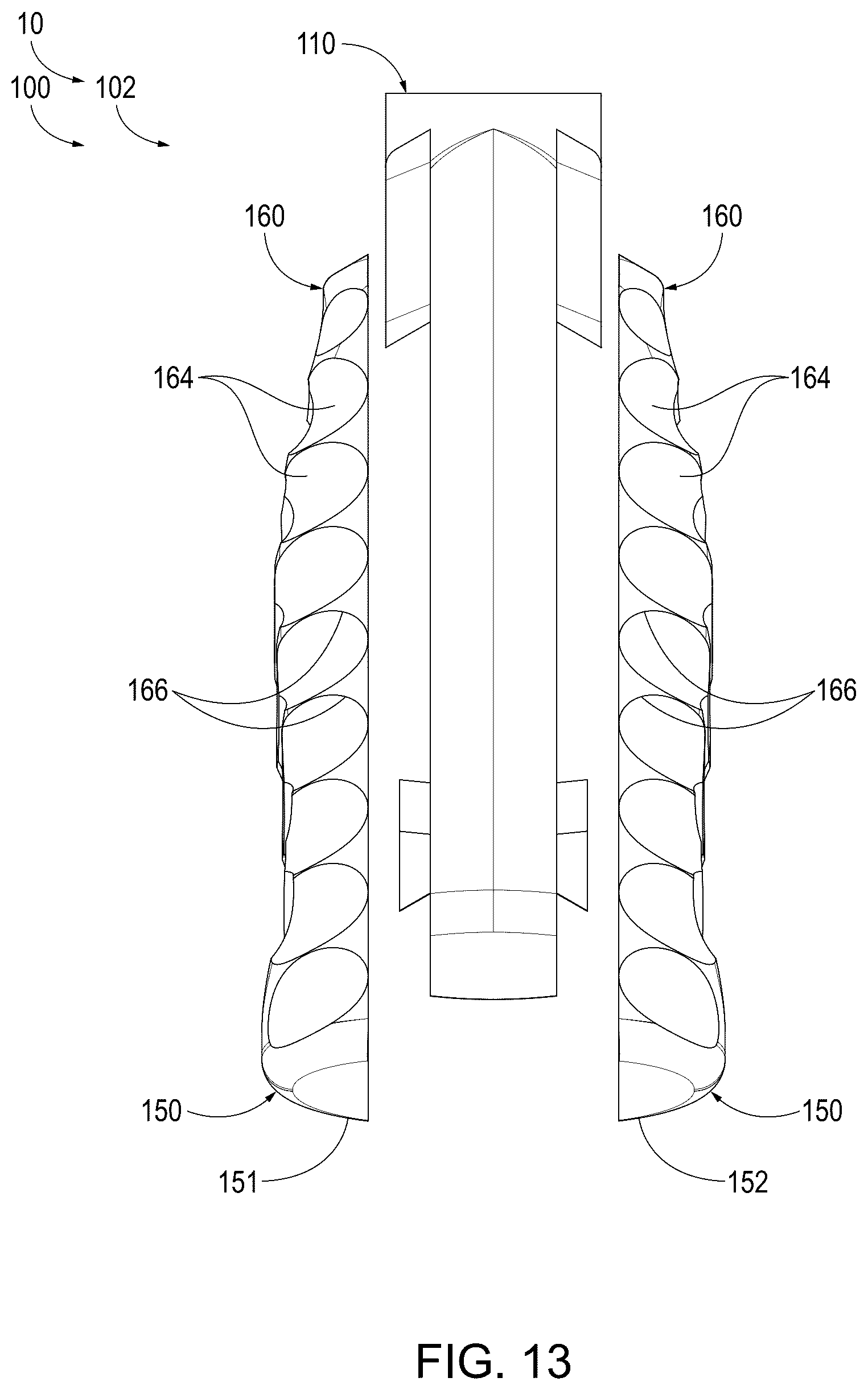 Patent US12618639 Figure 8 – Grips for handheld projectile weapons, handheld projectile weapons that include the grips, and associated methods