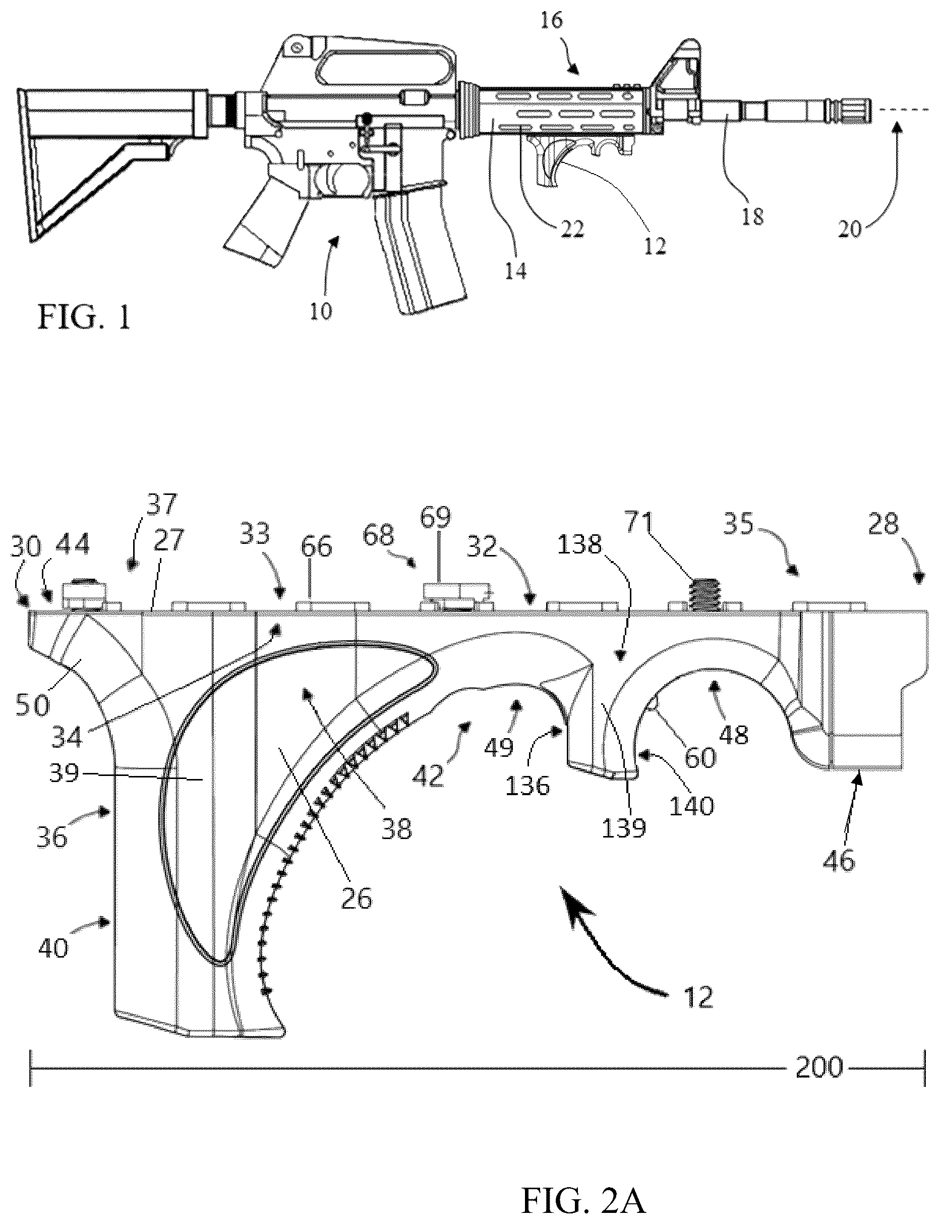 Patent US12618640 Figure 1 – Firearms accessory device
