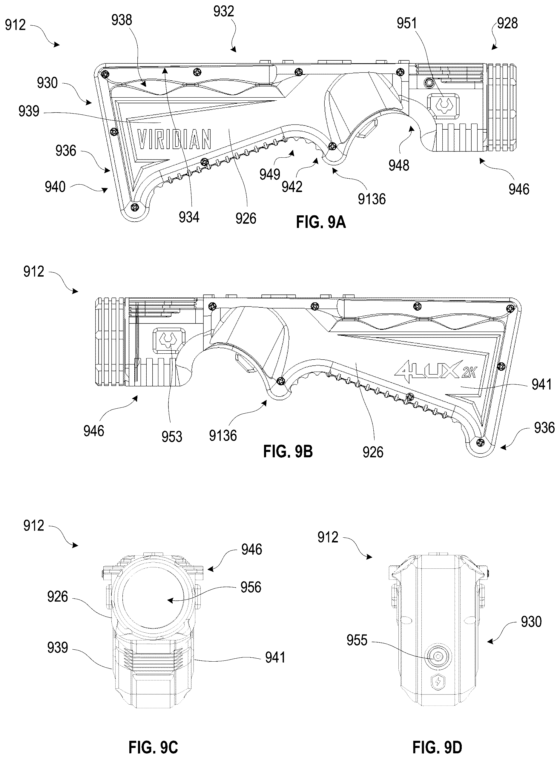 Patent US12618640 Figure 11 – Firearms accessory device