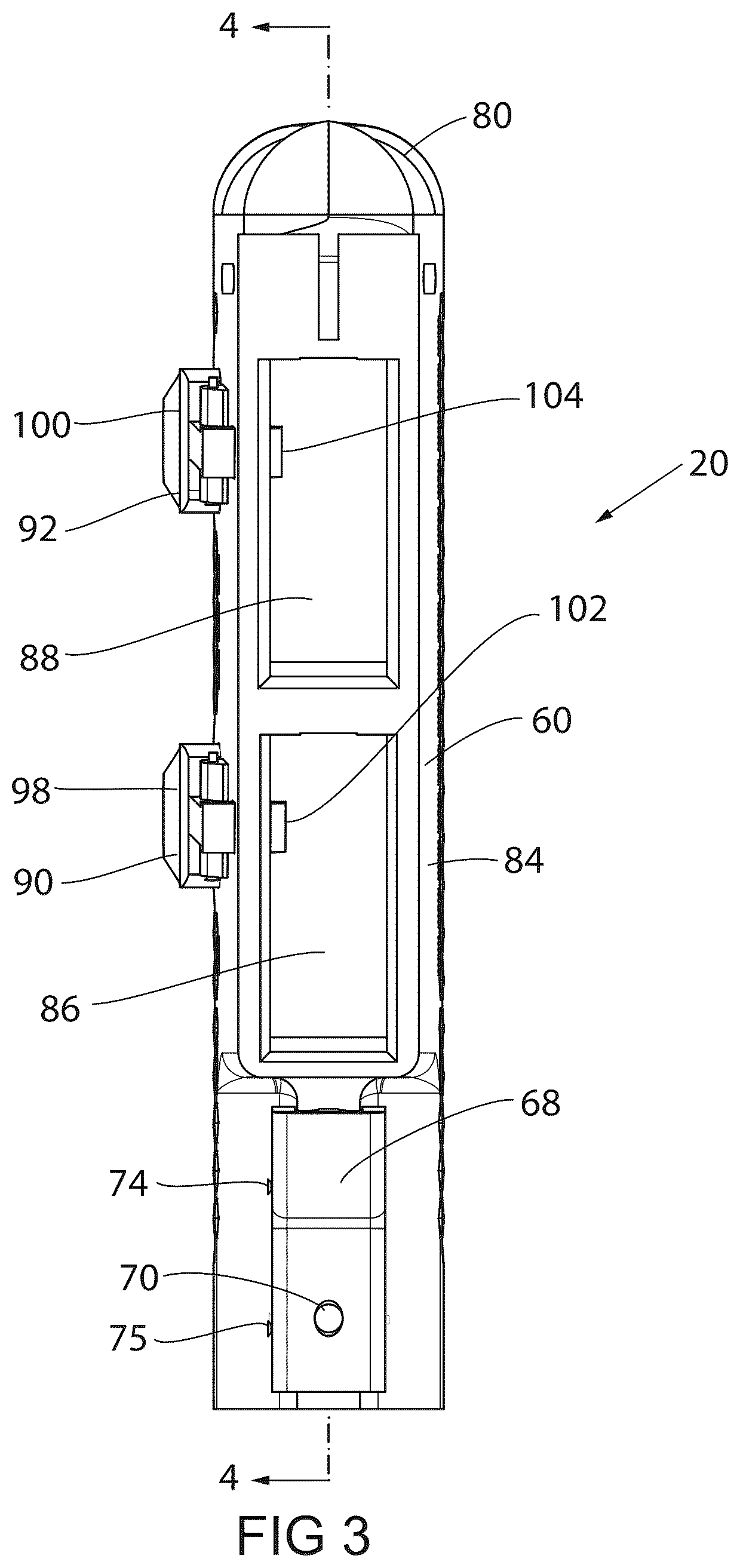 Patent US12618641 Figure 3 – Firearm shoulder stock assembly