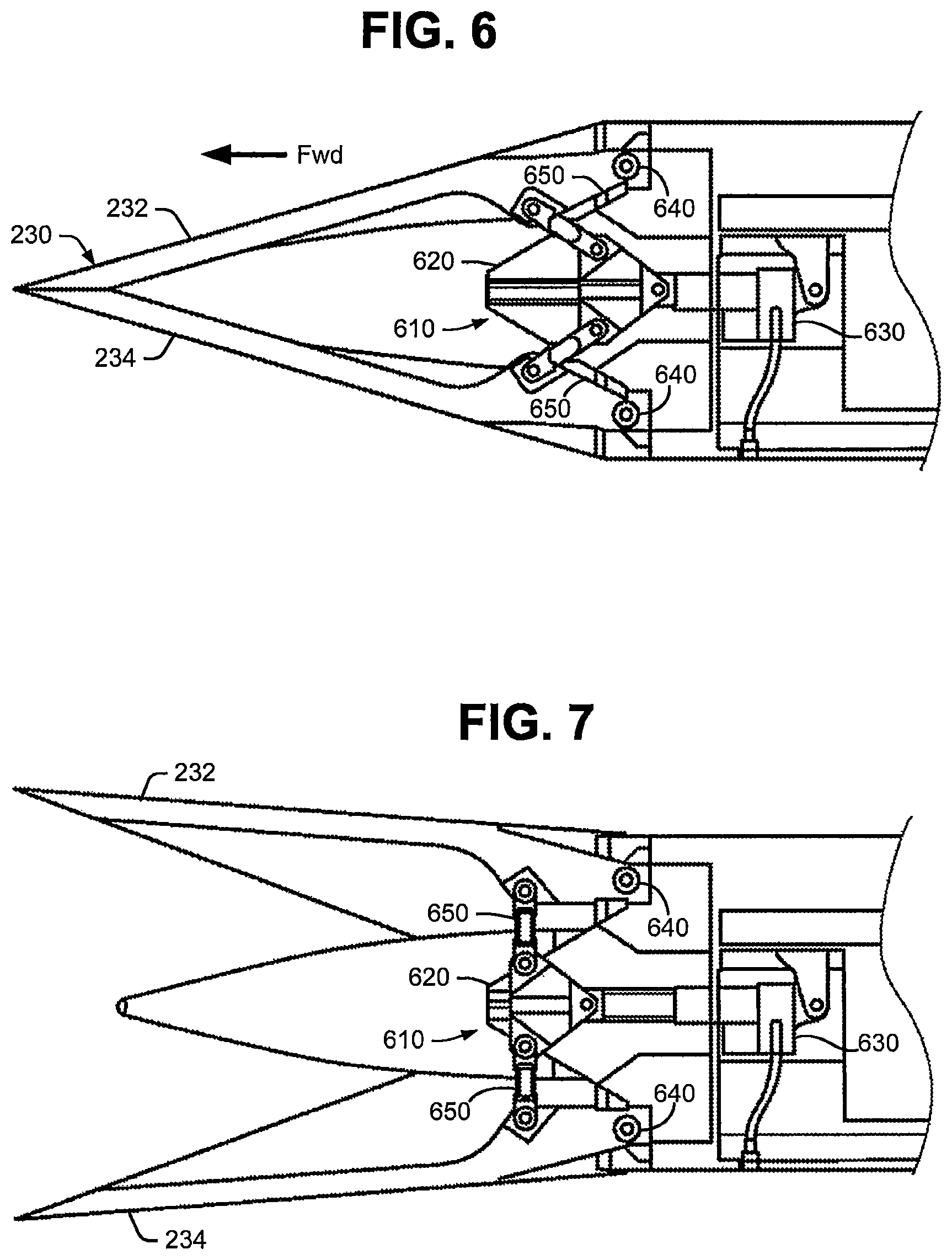 Patent US12618644 Figure 4 – Aircraft weapons pod including rail launcher