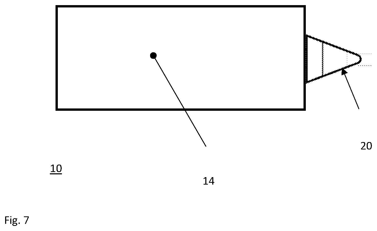 Patent US12618651 Figure 5 – Short-range projectile