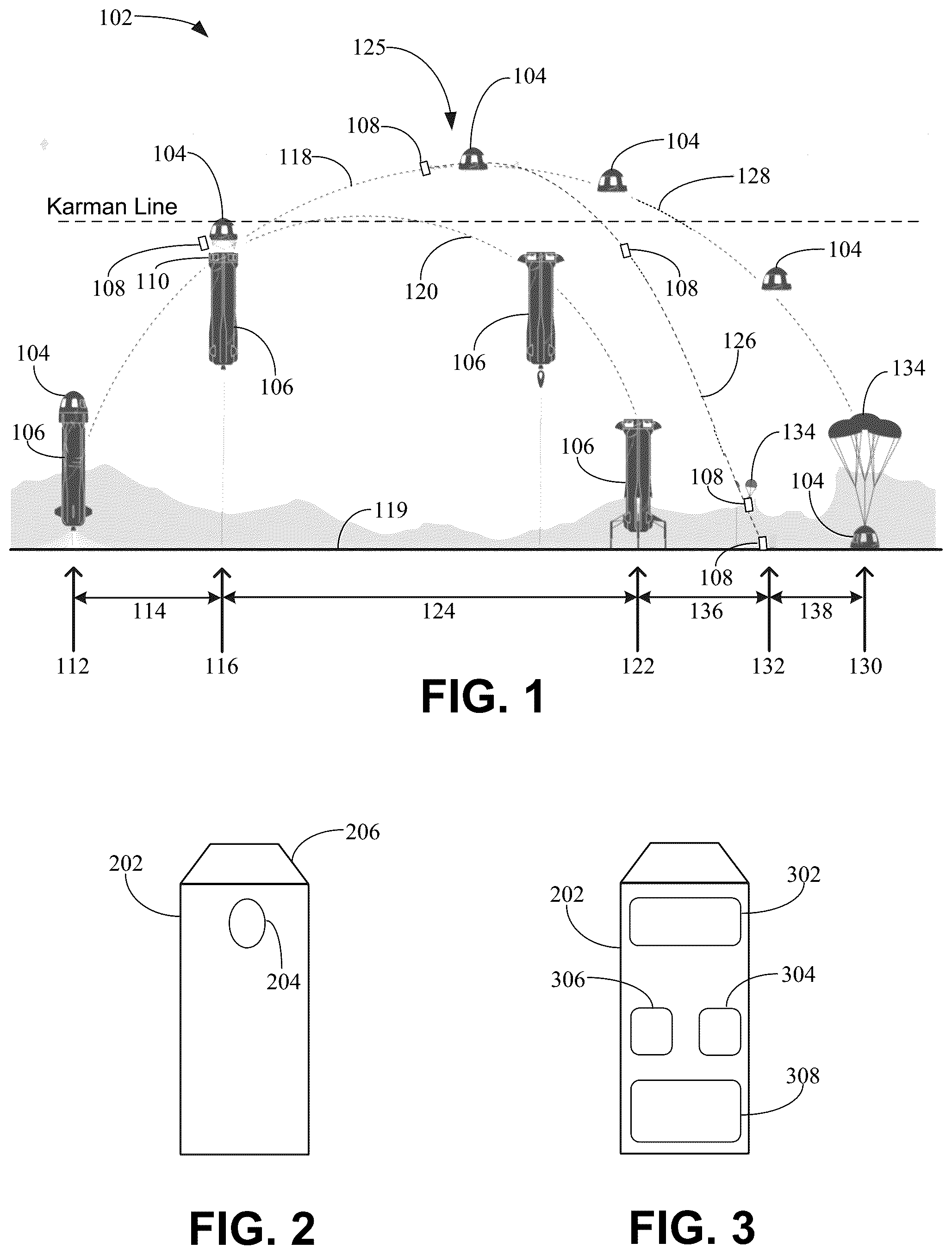 Patent US12618652 Figure 1 – Rocket camera system and method with rocket and camera dispenser