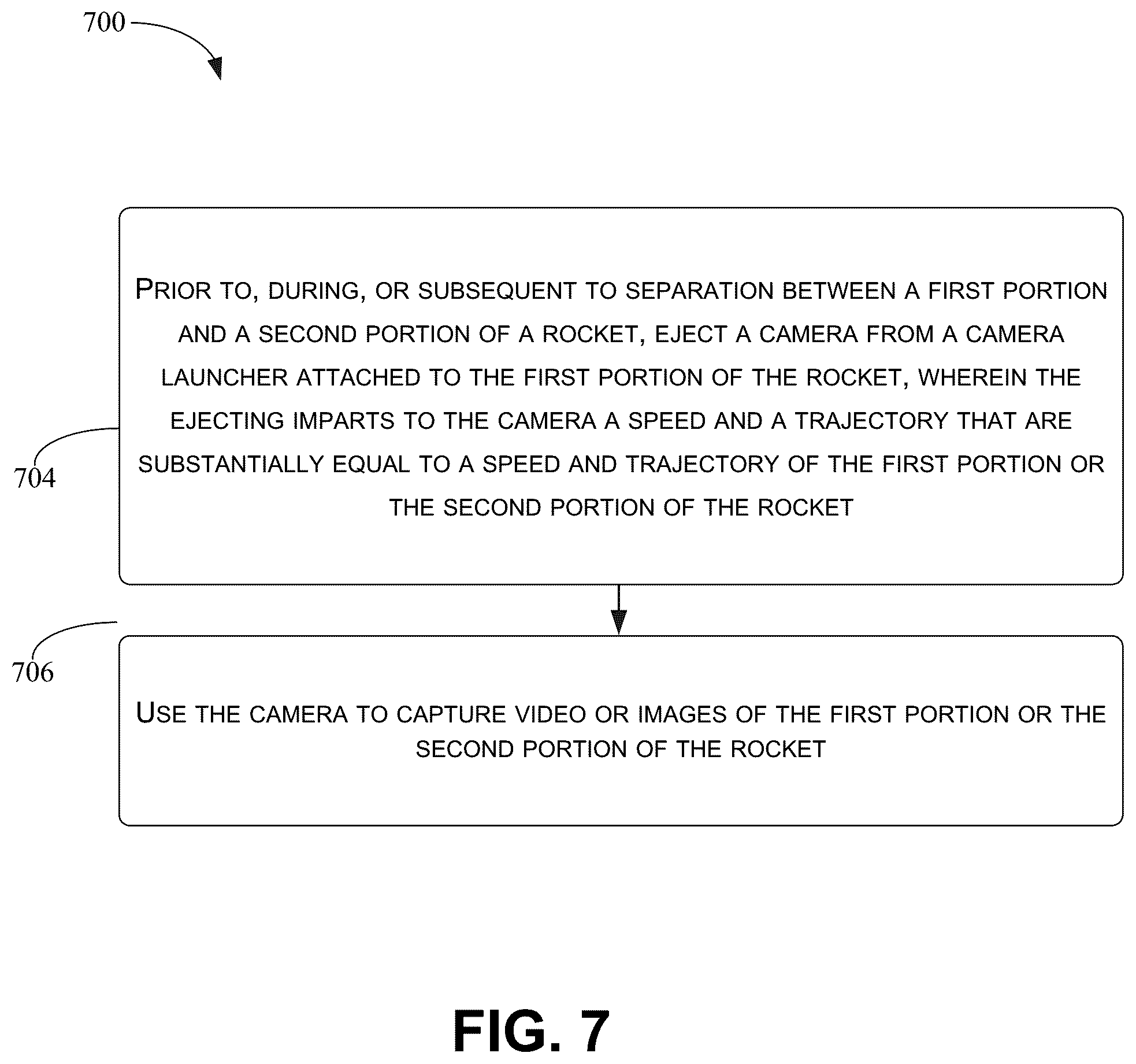 Patent US12618652 Figure 3 – Rocket camera system and method with rocket and camera dispenser