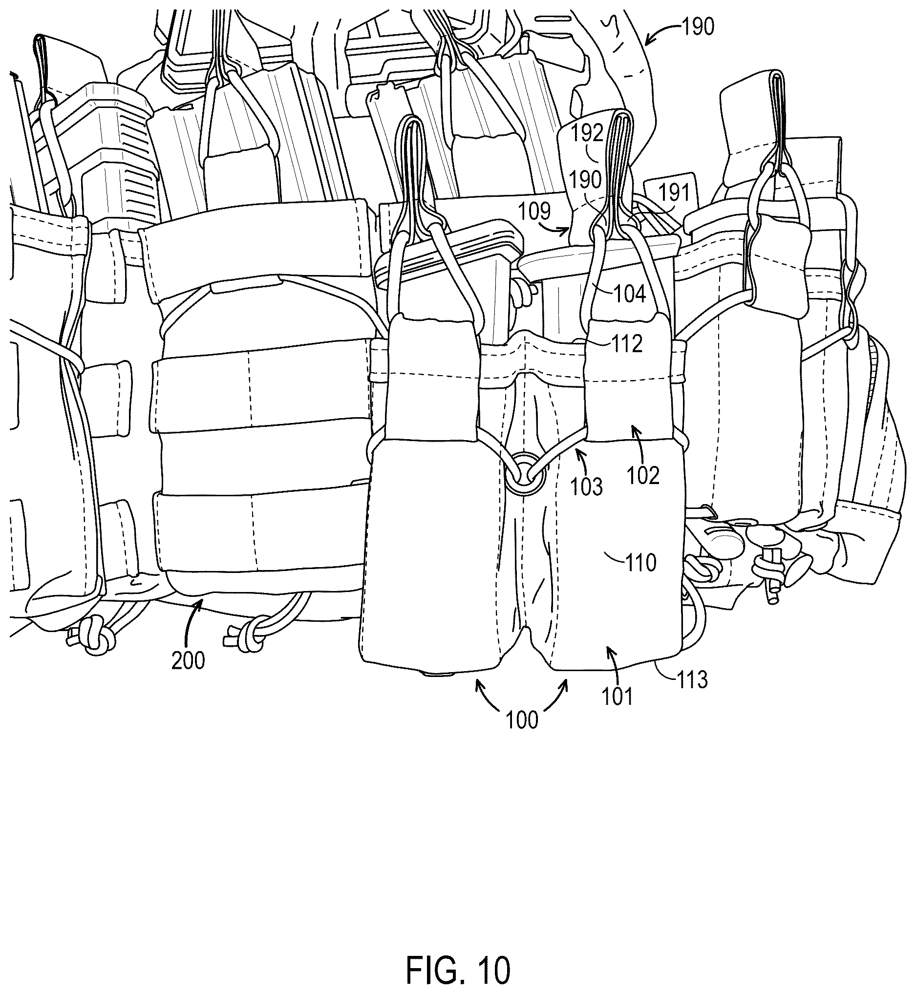 Patent US12618653 Figure 10 – Magazine retention systems