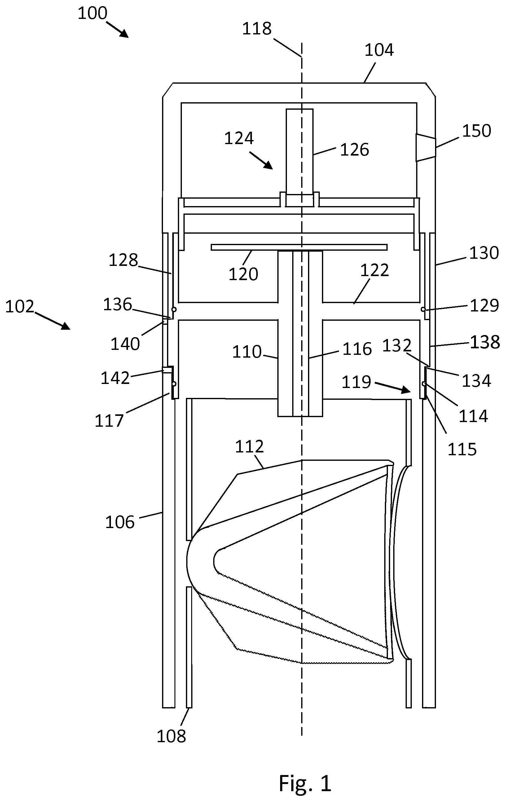 Patent US12618654 Figure 1 – Transportable perforation tool