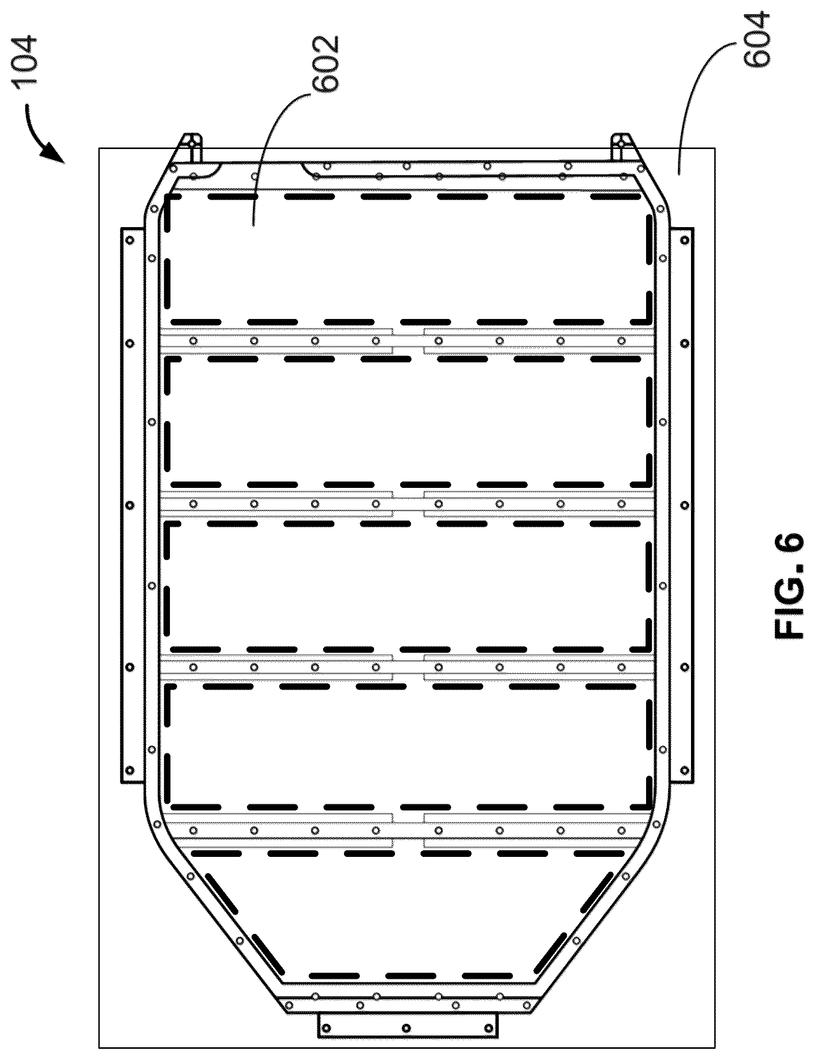 Patent US12618659 Figure 6 – Battery pack configured to determine a deformation event
