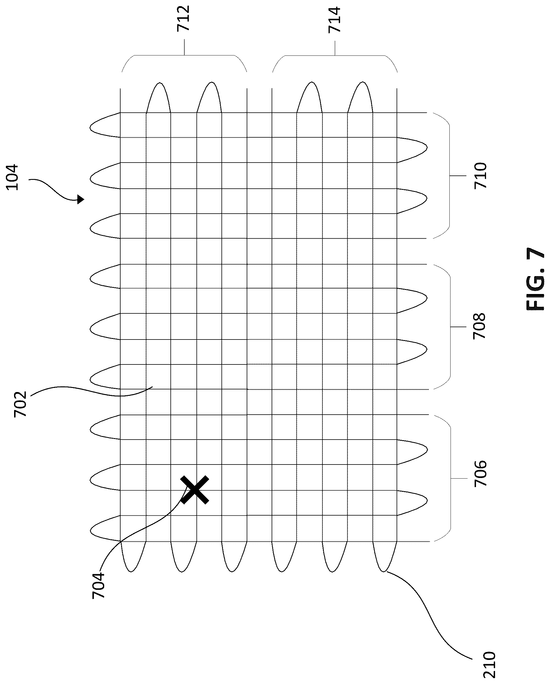 Patent US12618659 Figure 7 – Battery pack configured to determine a deformation event