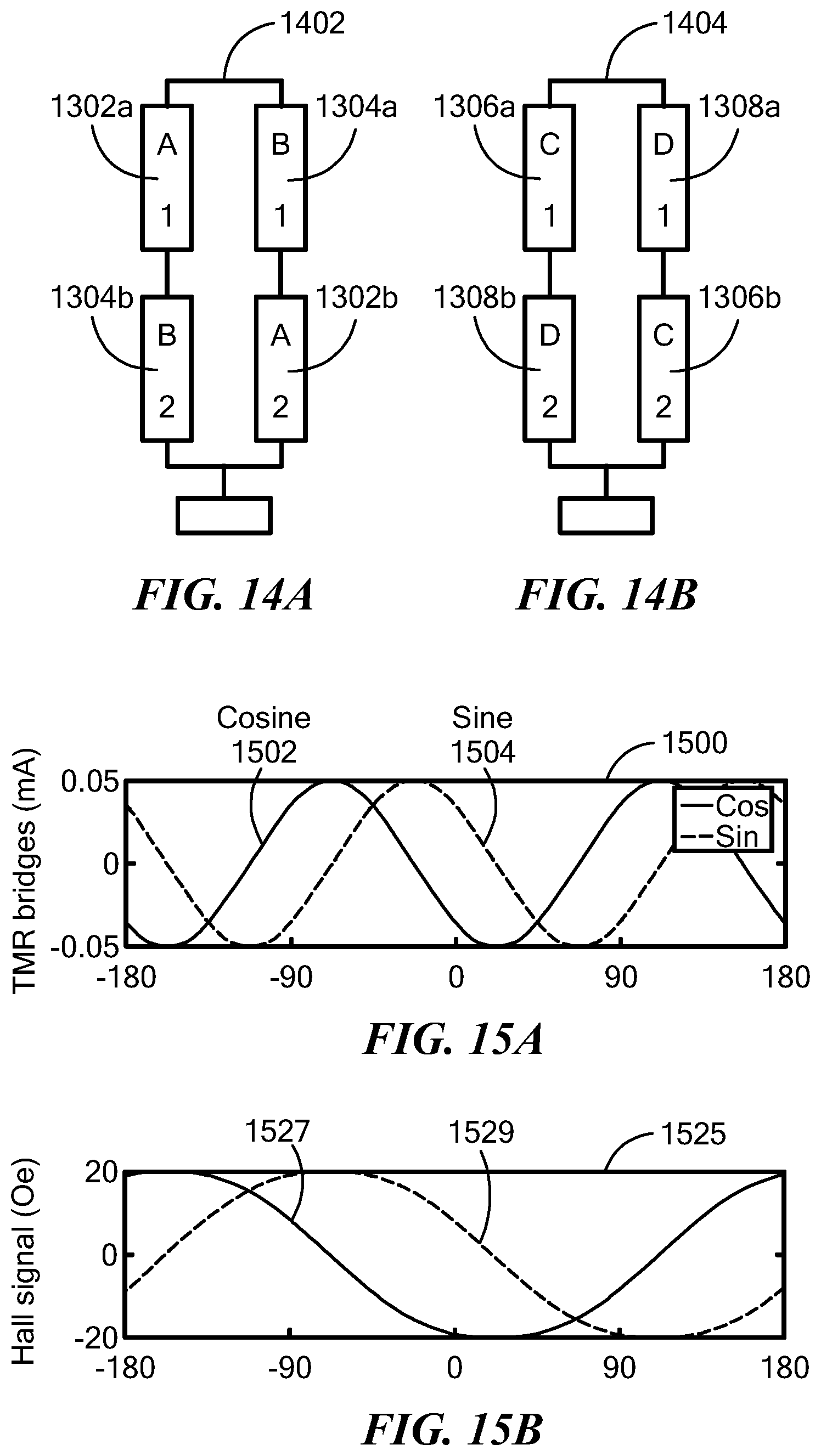 Patent US12618661 Figure 9 – Reducing stray magnetic field effect on an angle sensor