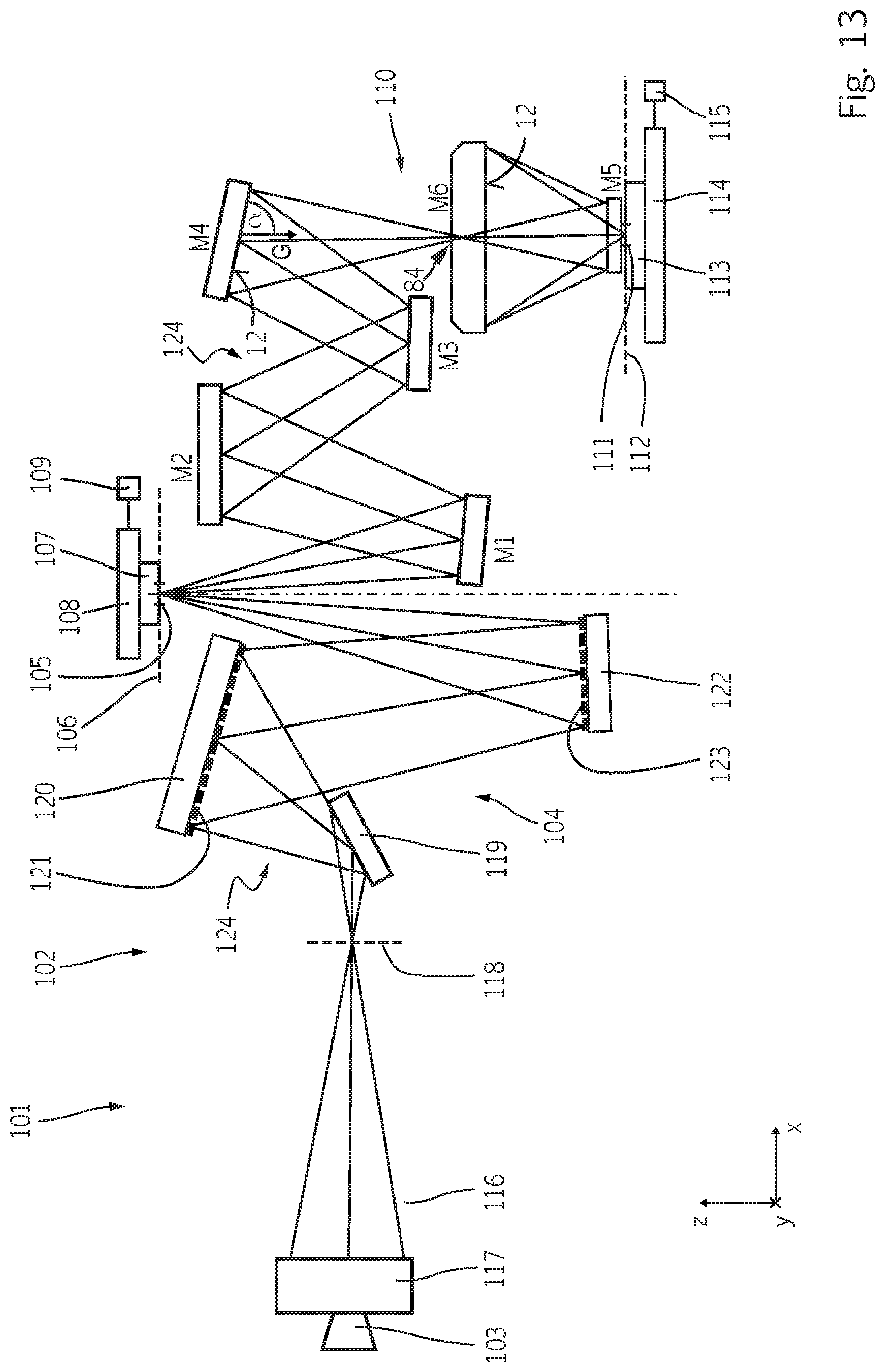 Patent US12618664 Figure 5 – Measuring device for interferometrically measuring a surface form