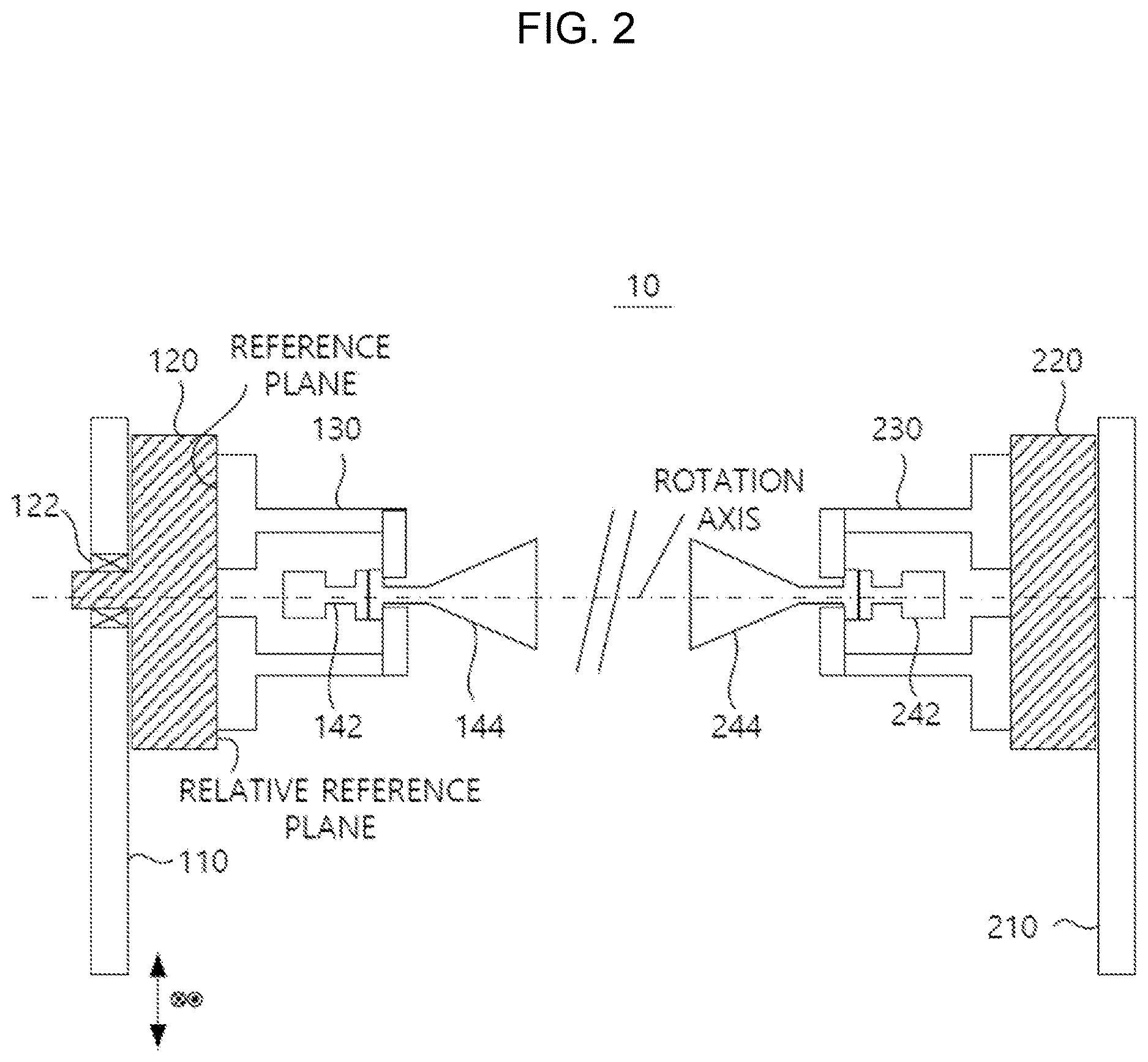 Patent US12618666 Figure 2 – Antenna alignment apparatus