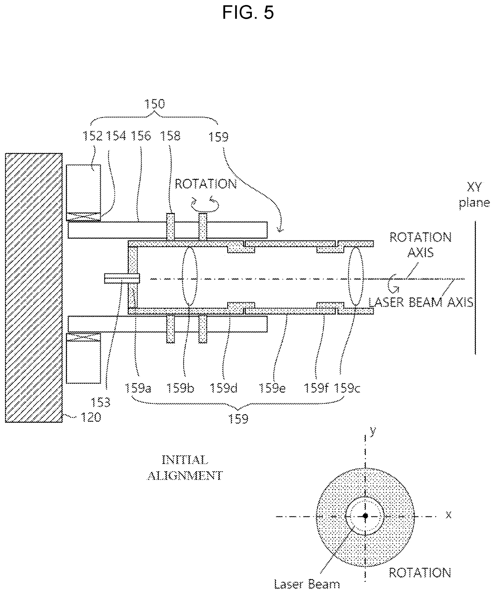 Patent US12618666 Figure 5 – Antenna alignment apparatus