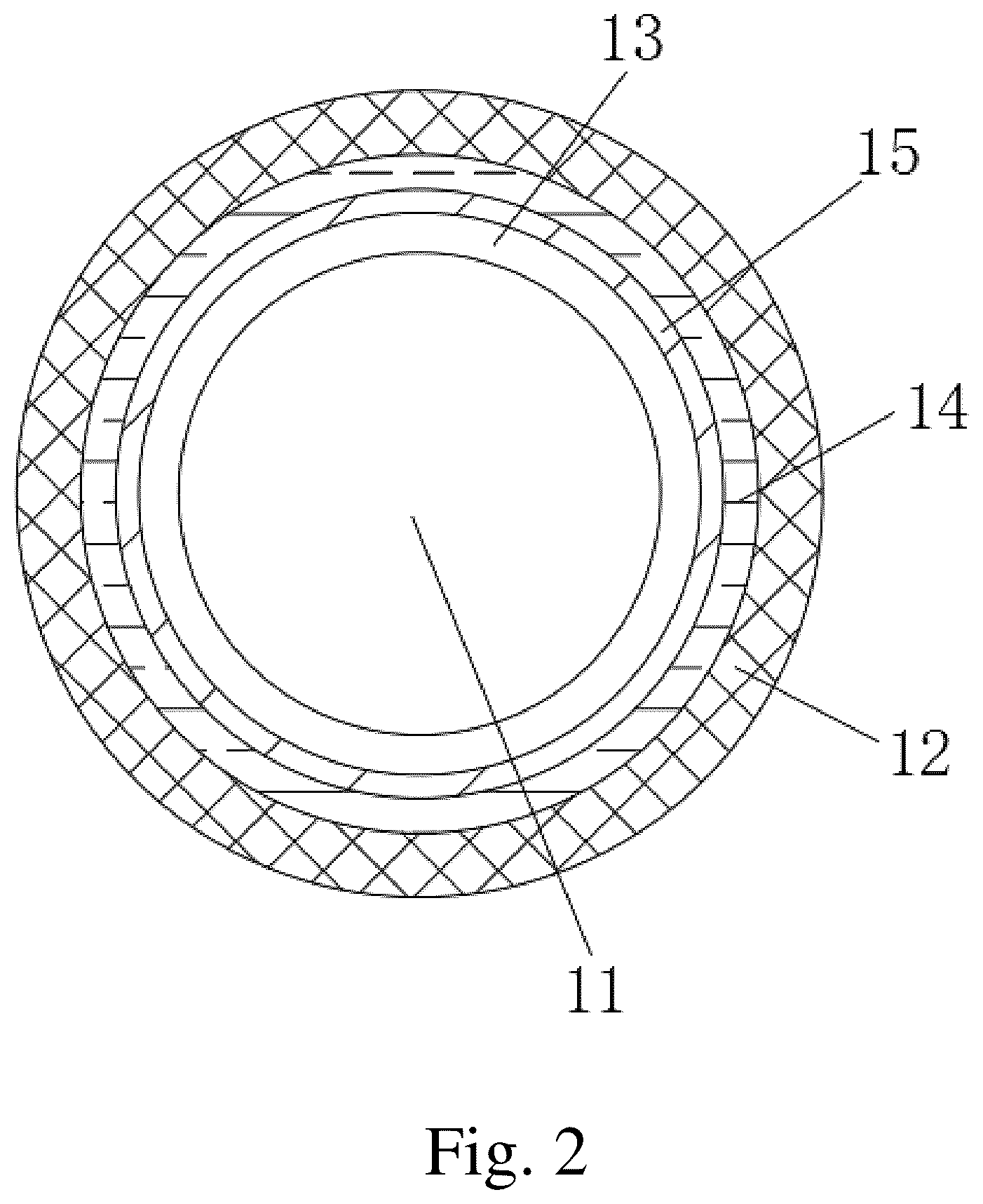Patent US12618668 Figure 2 – Method for calculating diameter of annular non-full formwork support for circular shaft