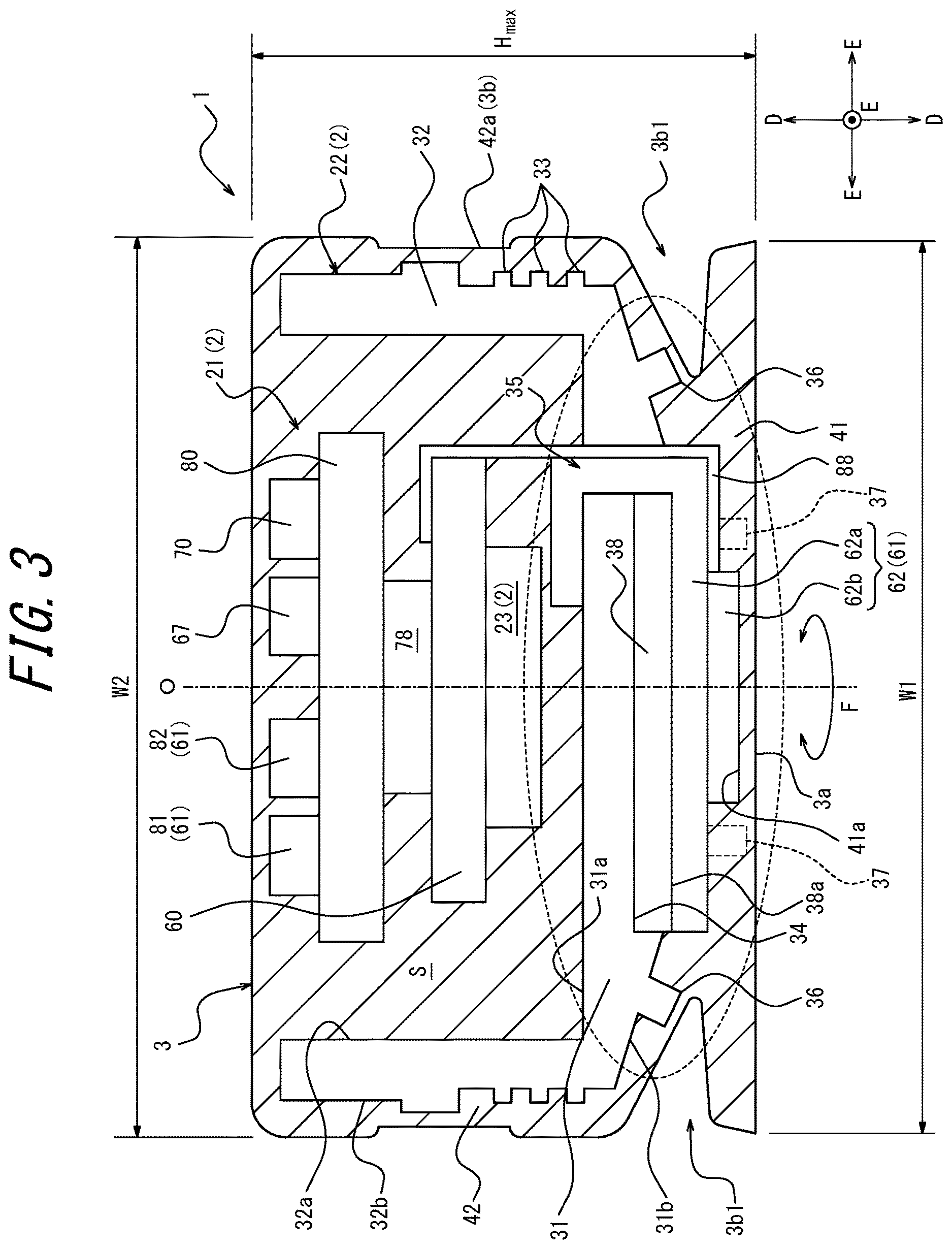 Patent US12618669 Figure 3 – Tire sensor and tire