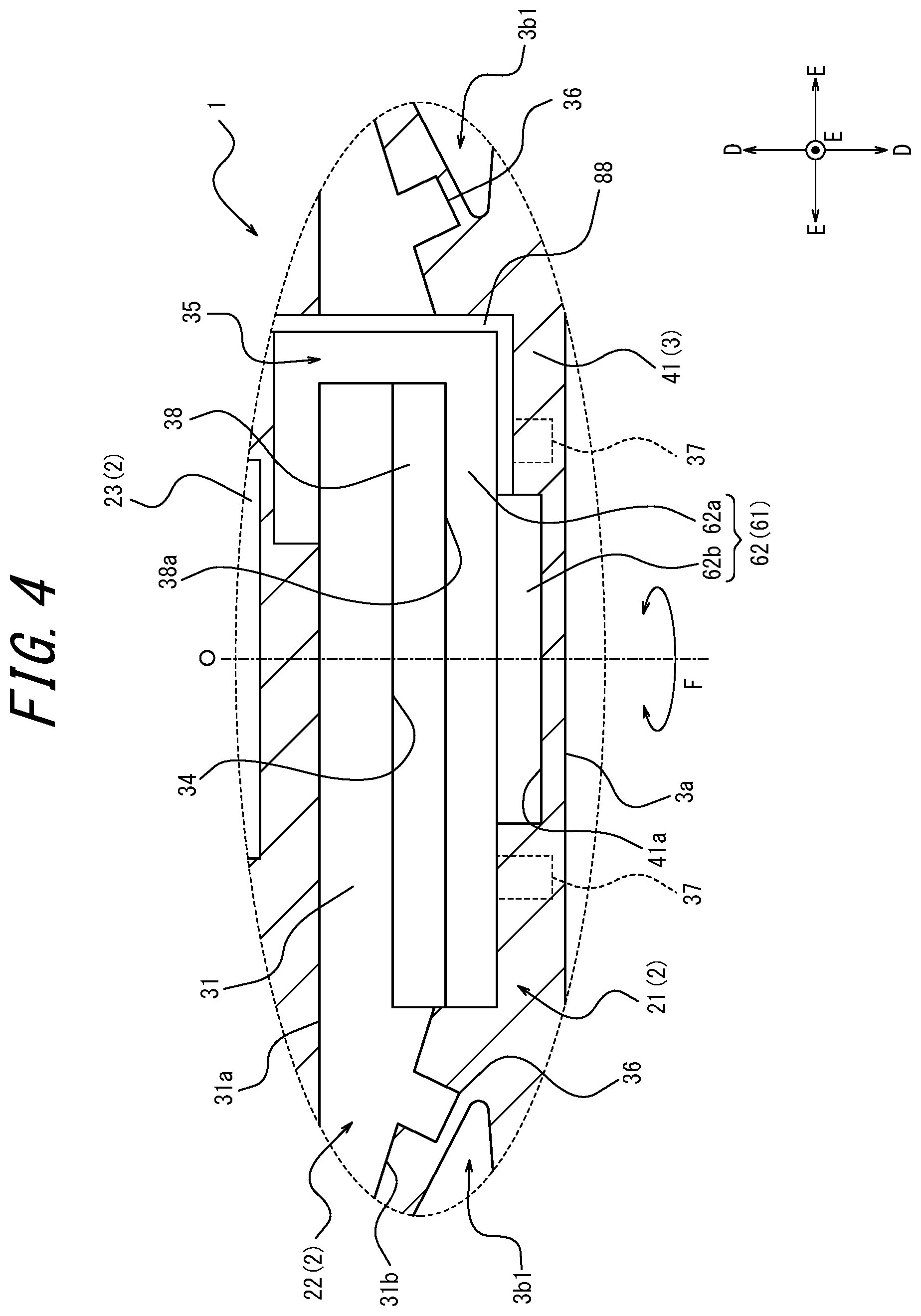Patent US12618669 Figure 4 – Tire sensor and tire