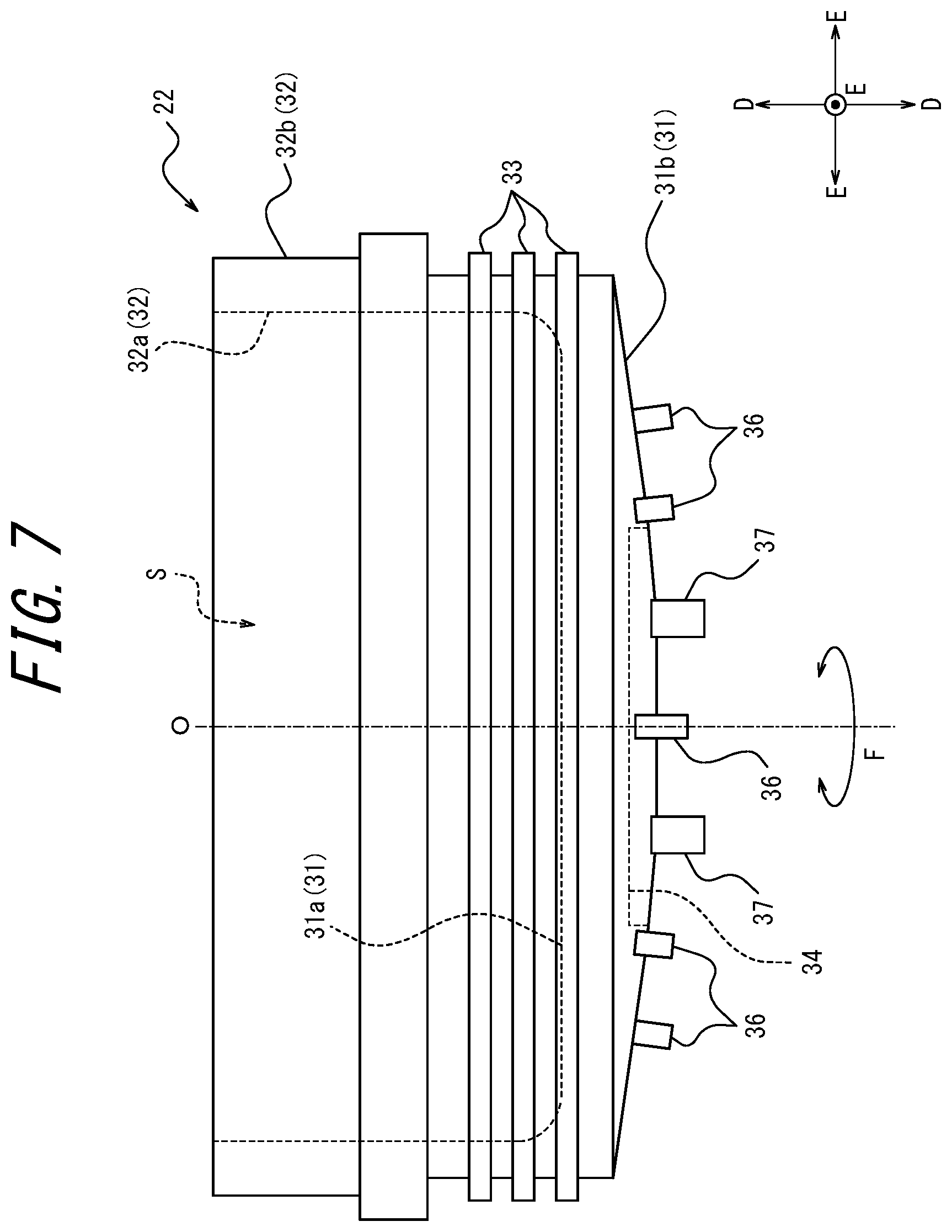 Patent US12618669 Figure 7 – Tire sensor and tire