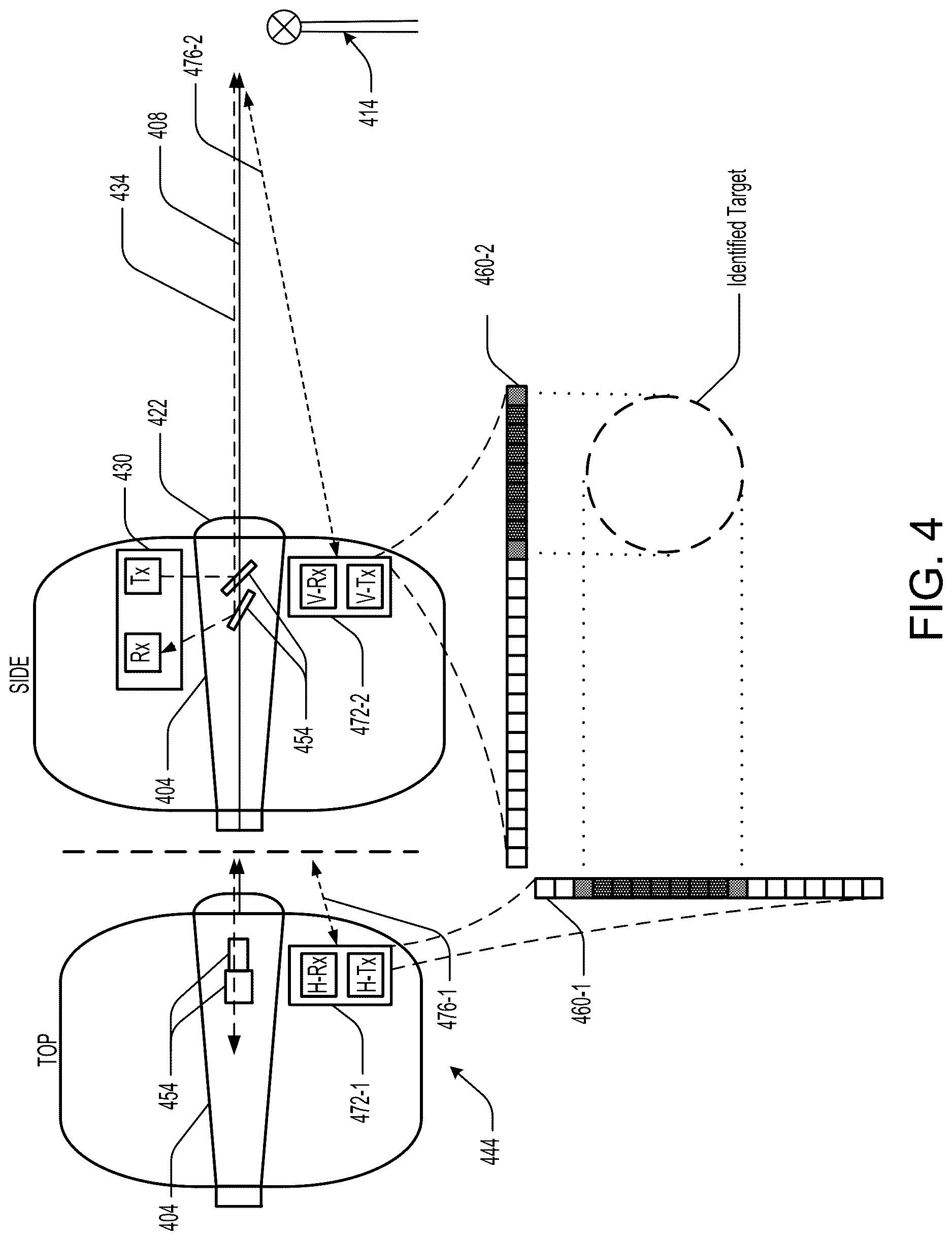 Patent US12618670 Figure 4 – Multiple single-axis trackers for survey equipment