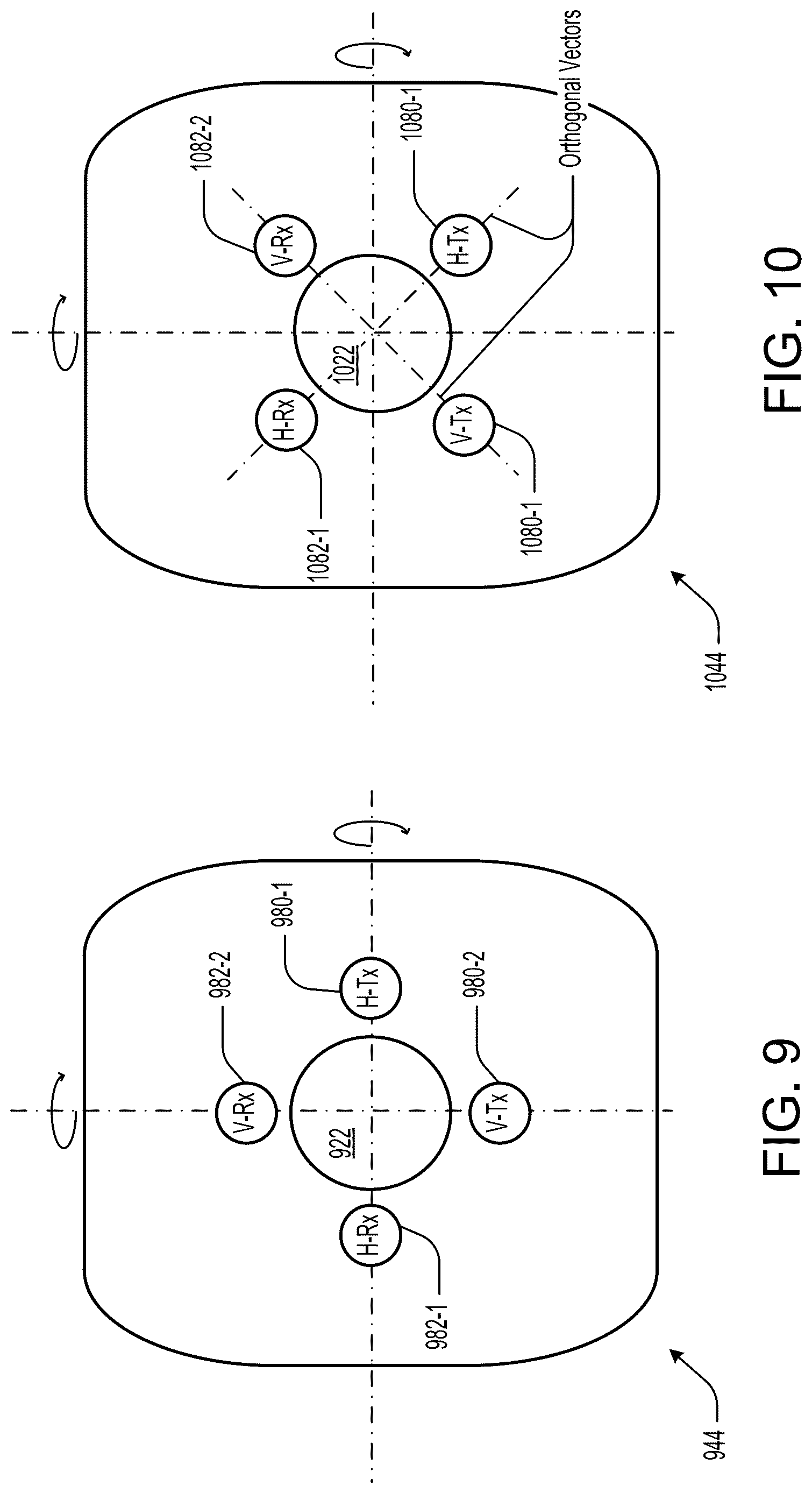 Patent US12618670 Figure 7 – Multiple single-axis trackers for survey equipment