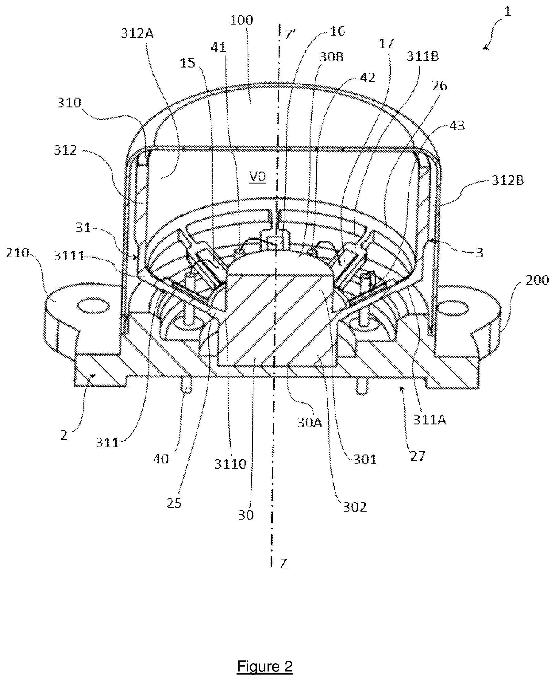 Patent US12618673 Figure 2 – Vibratory gyroscope sensor