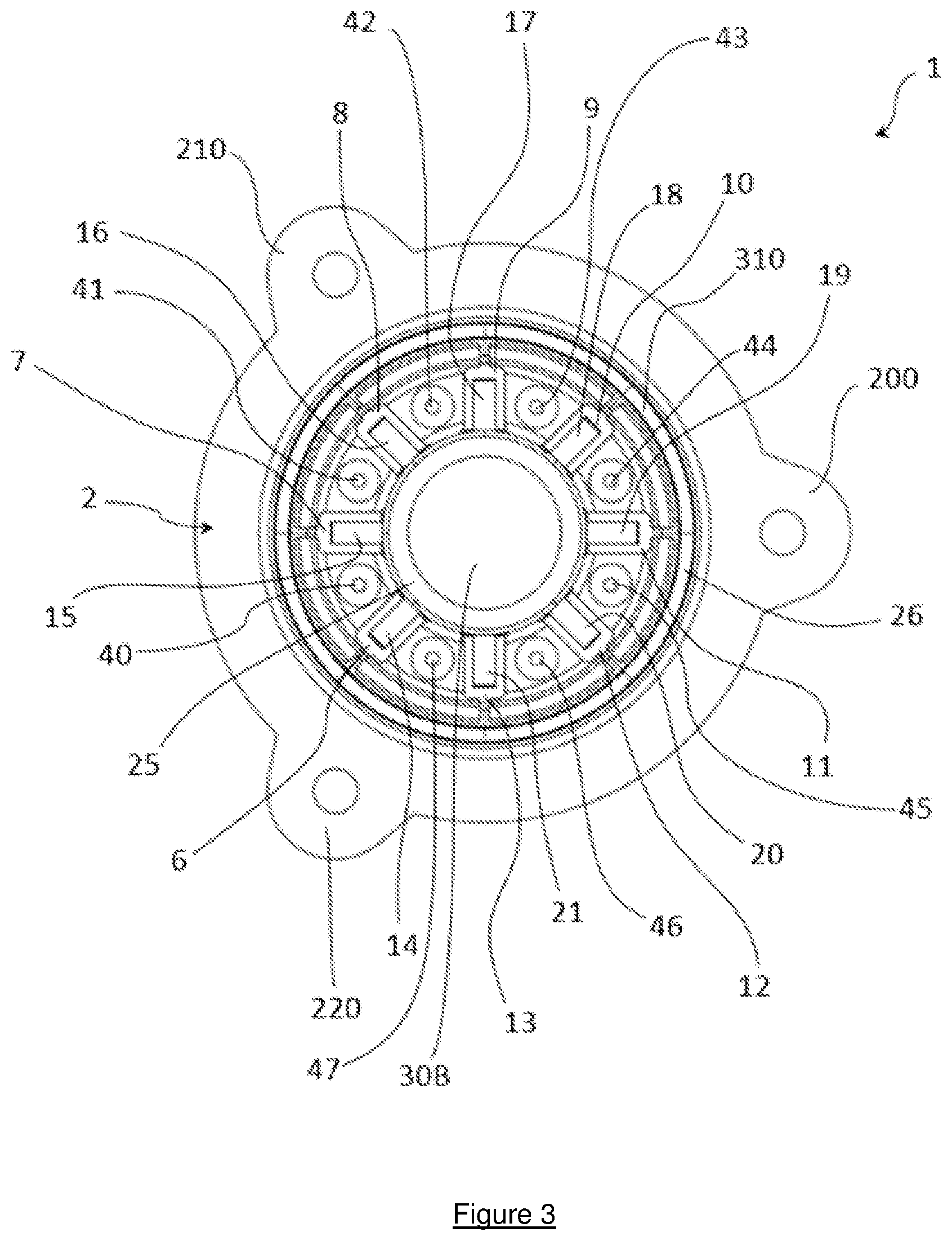 Patent US12618673 Figure 3 – Vibratory gyroscope sensor