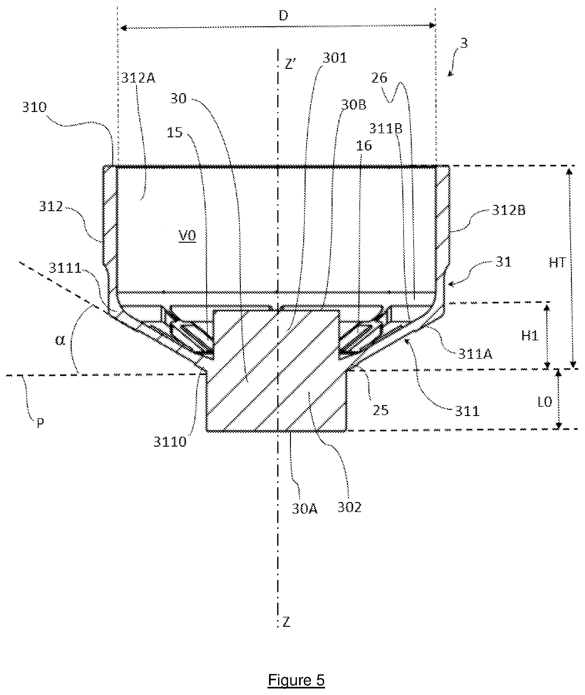 Patent US12618673 Figure 5 – Vibratory gyroscope sensor