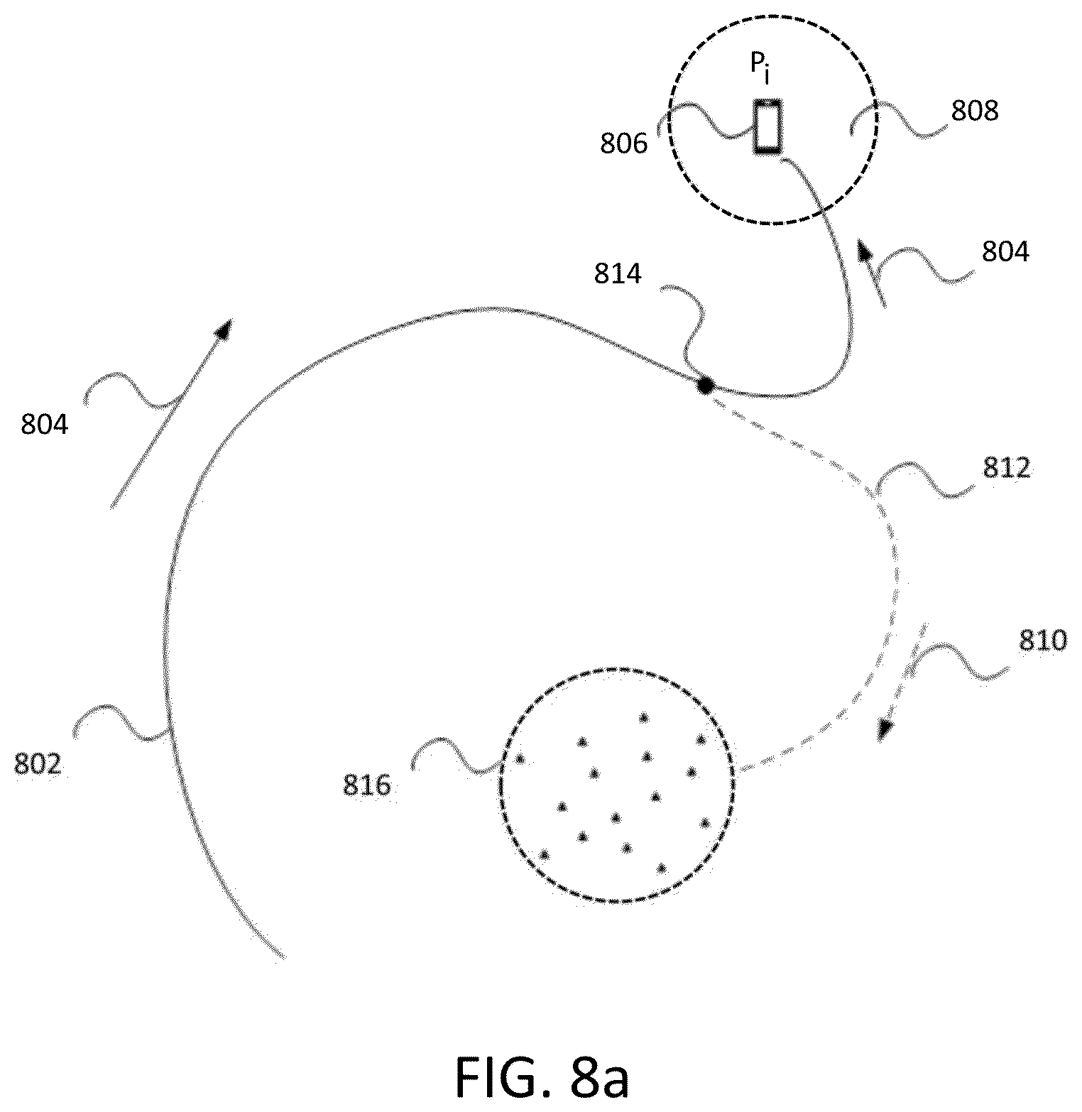 Patent US12618675 Figure 8 – Method and system for magnetic-based collaborative positioning among portable devices