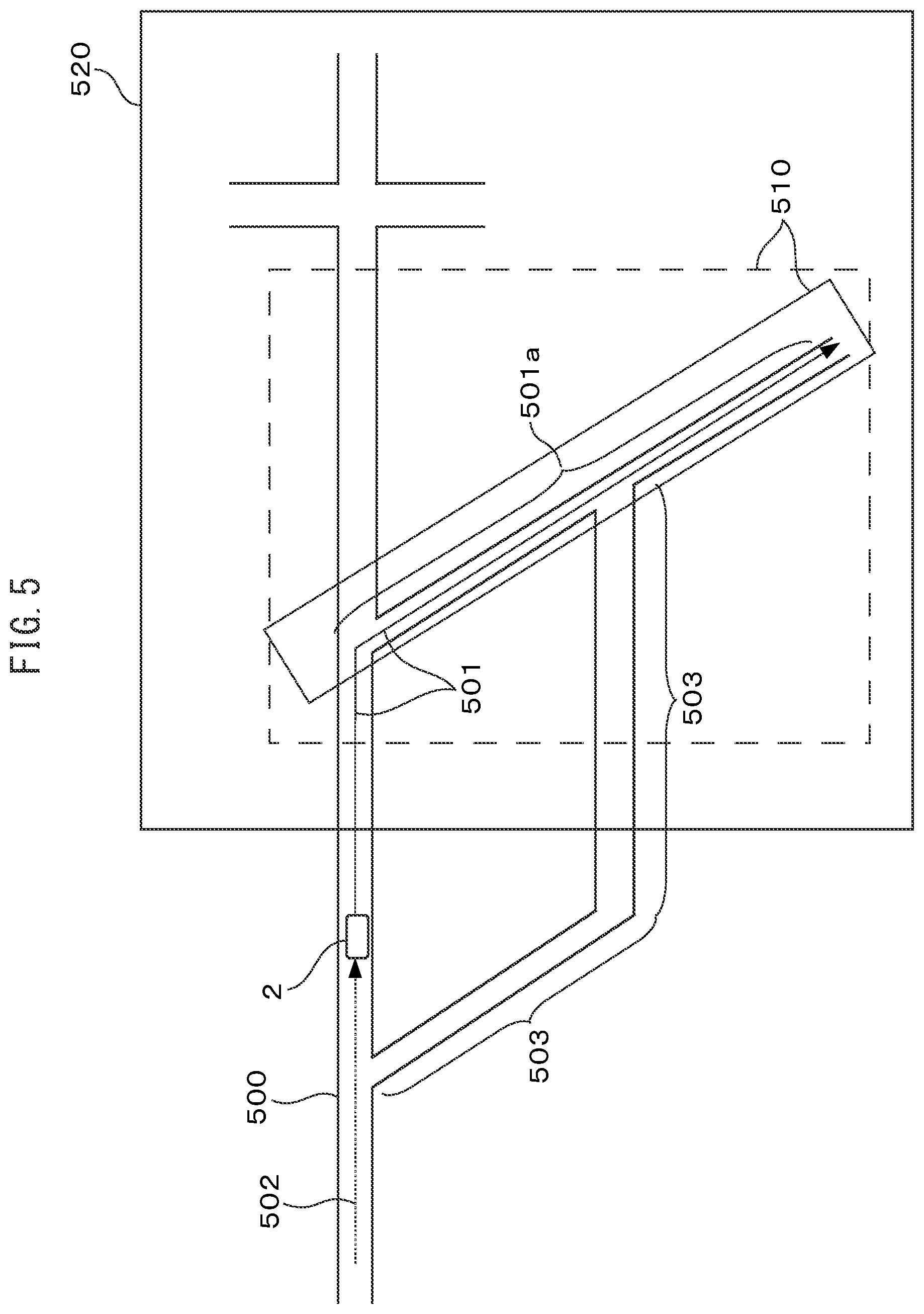 Patent US12618689 Figure 5 – Device, method, and computer program for managing map information, and map server