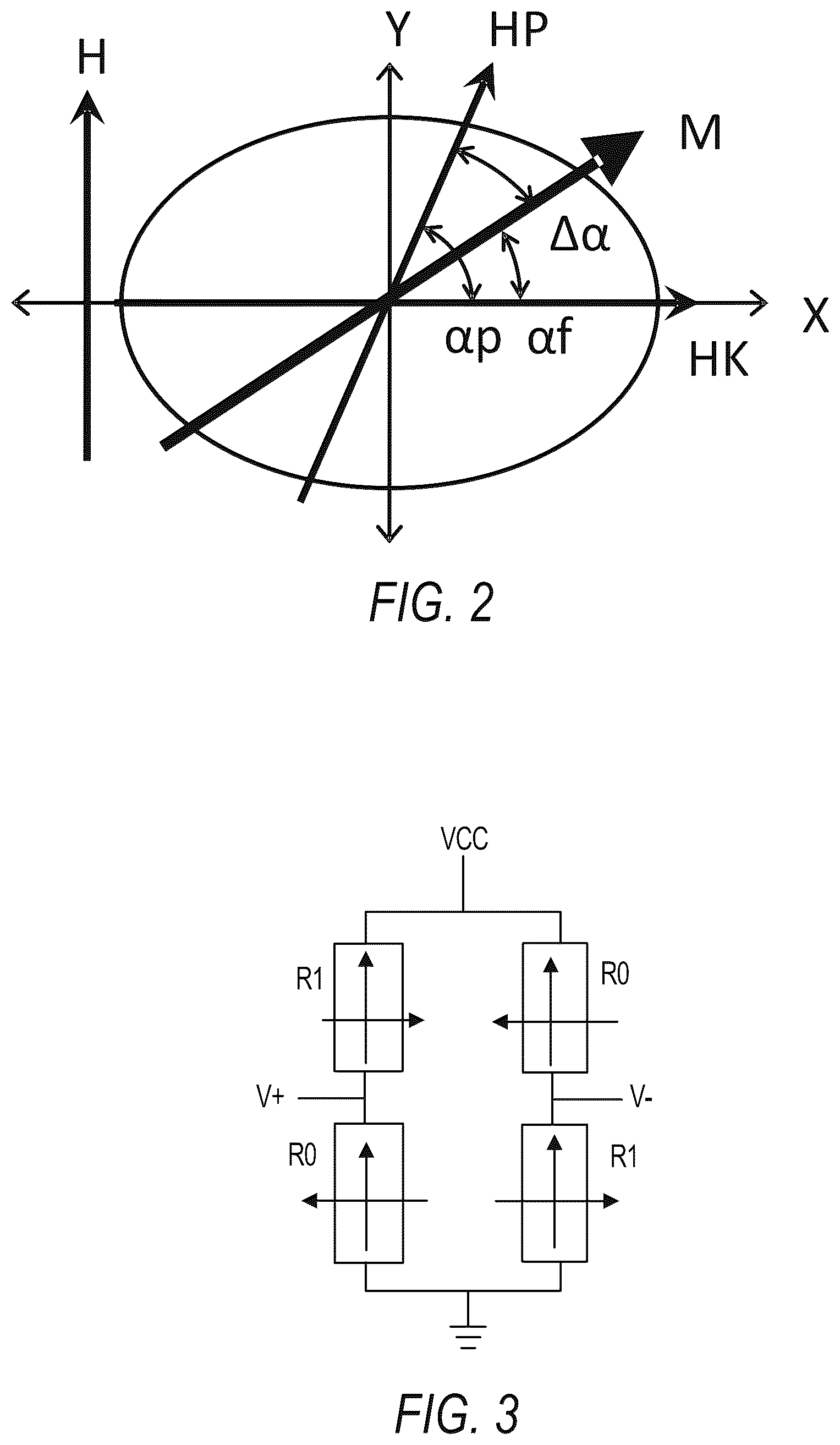Patent US12618691 Figure 2 – Magnetoresistive sensor with harmonically broadened linear range