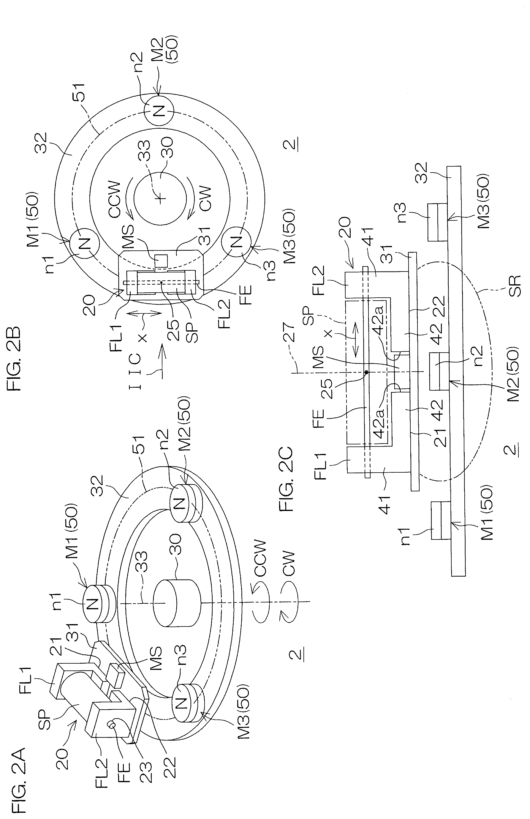 Patent US12618693 Figure 2 – Multi-rotation angle detection device
