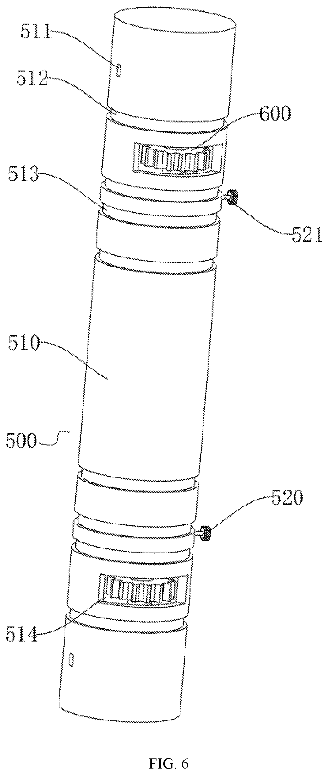 Patent US12618699 Figure 6 – Ultrasonic gas meter based on shunt metering device