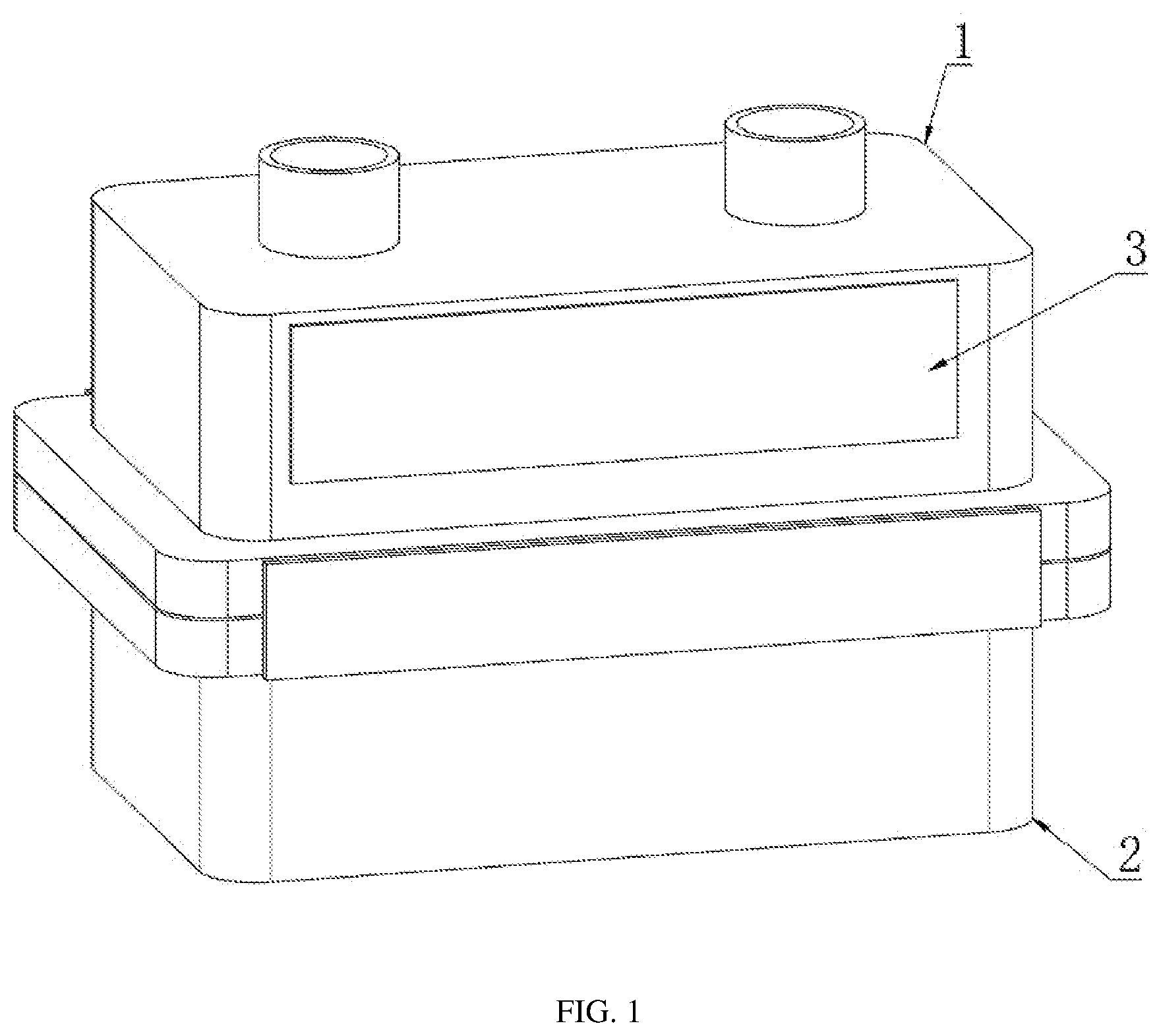 Patent US12618700 Figure 1 – Anti-interference structure for ultrasonic gas meter