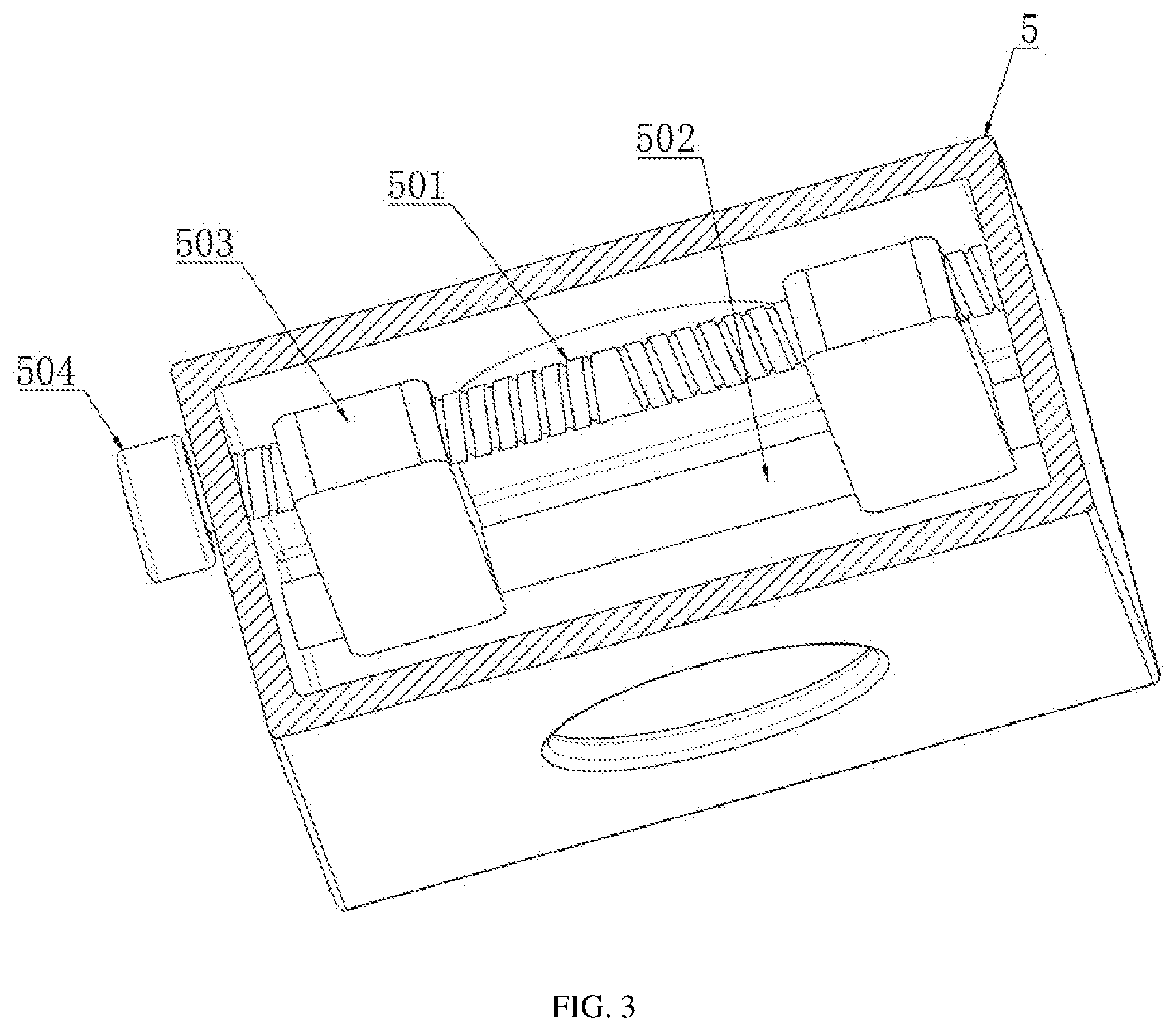 Patent US12618700 Figure 3 – Anti-interference structure for ultrasonic gas meter
