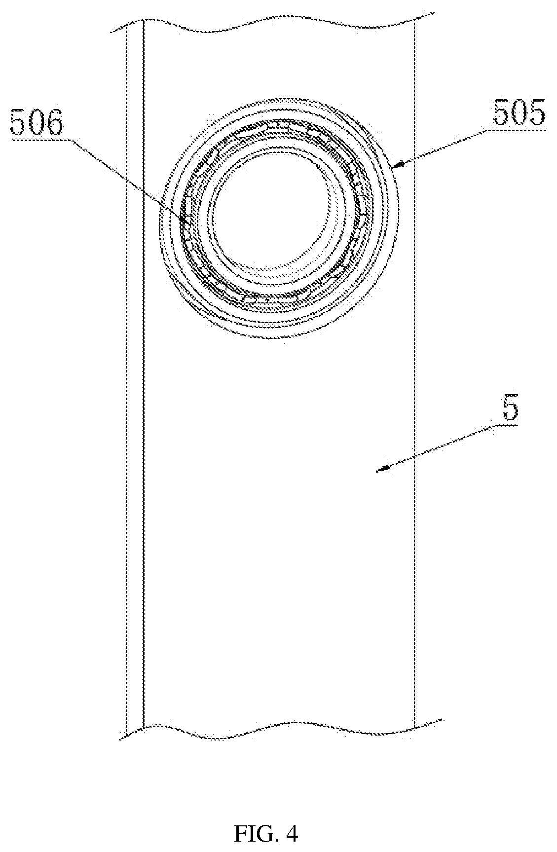 Patent US12618700 Figure 4 – Anti-interference structure for ultrasonic gas meter
