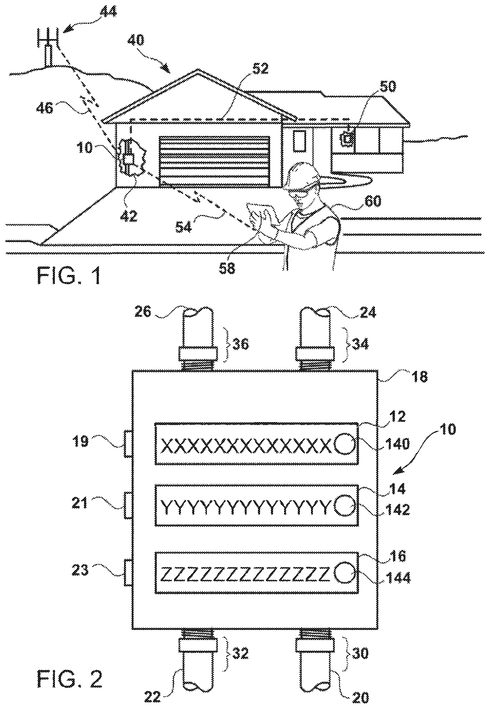 Patent US12618703 Figure 1 – Water meter system