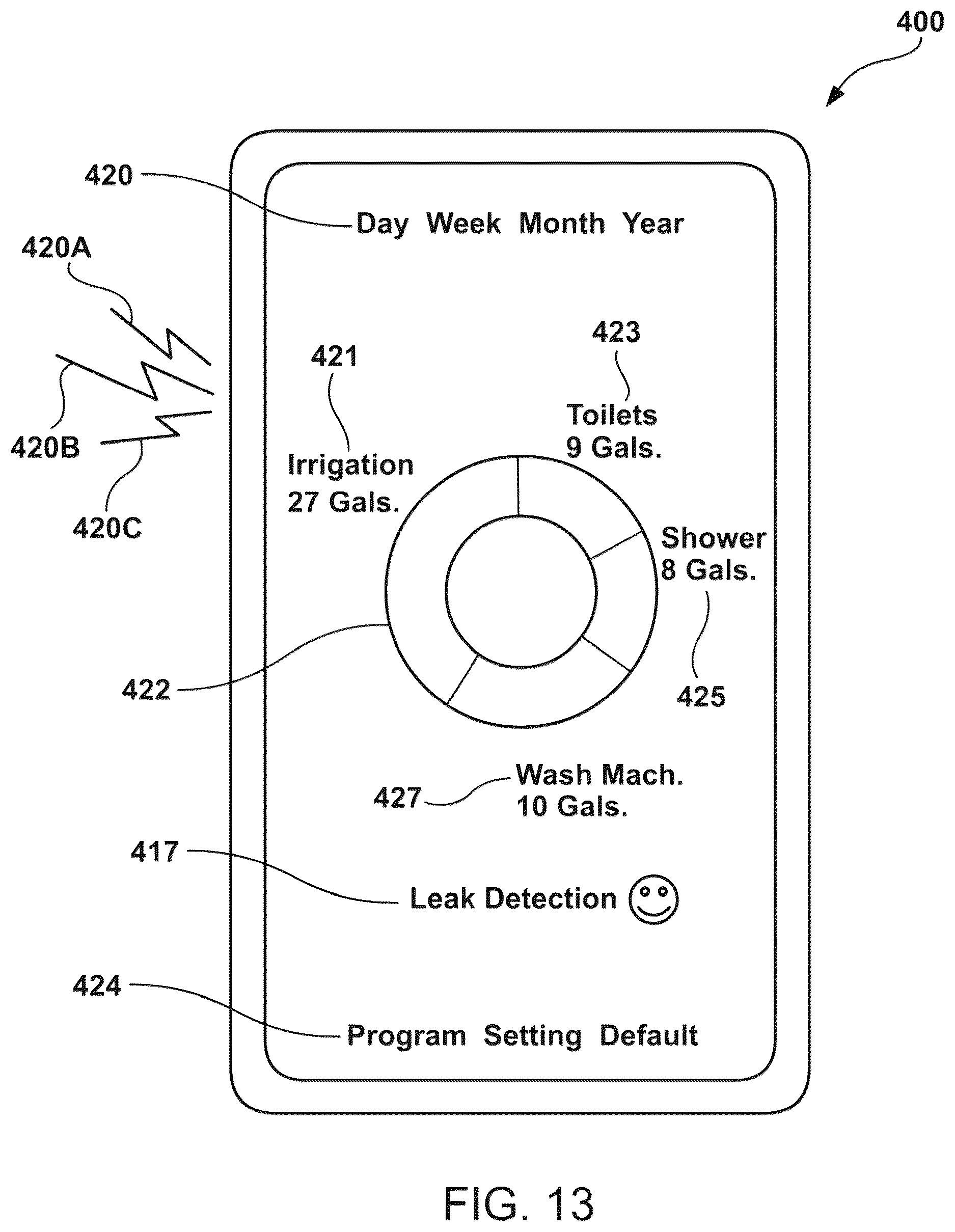 Patent US12618703 Figure 11 – Water meter system