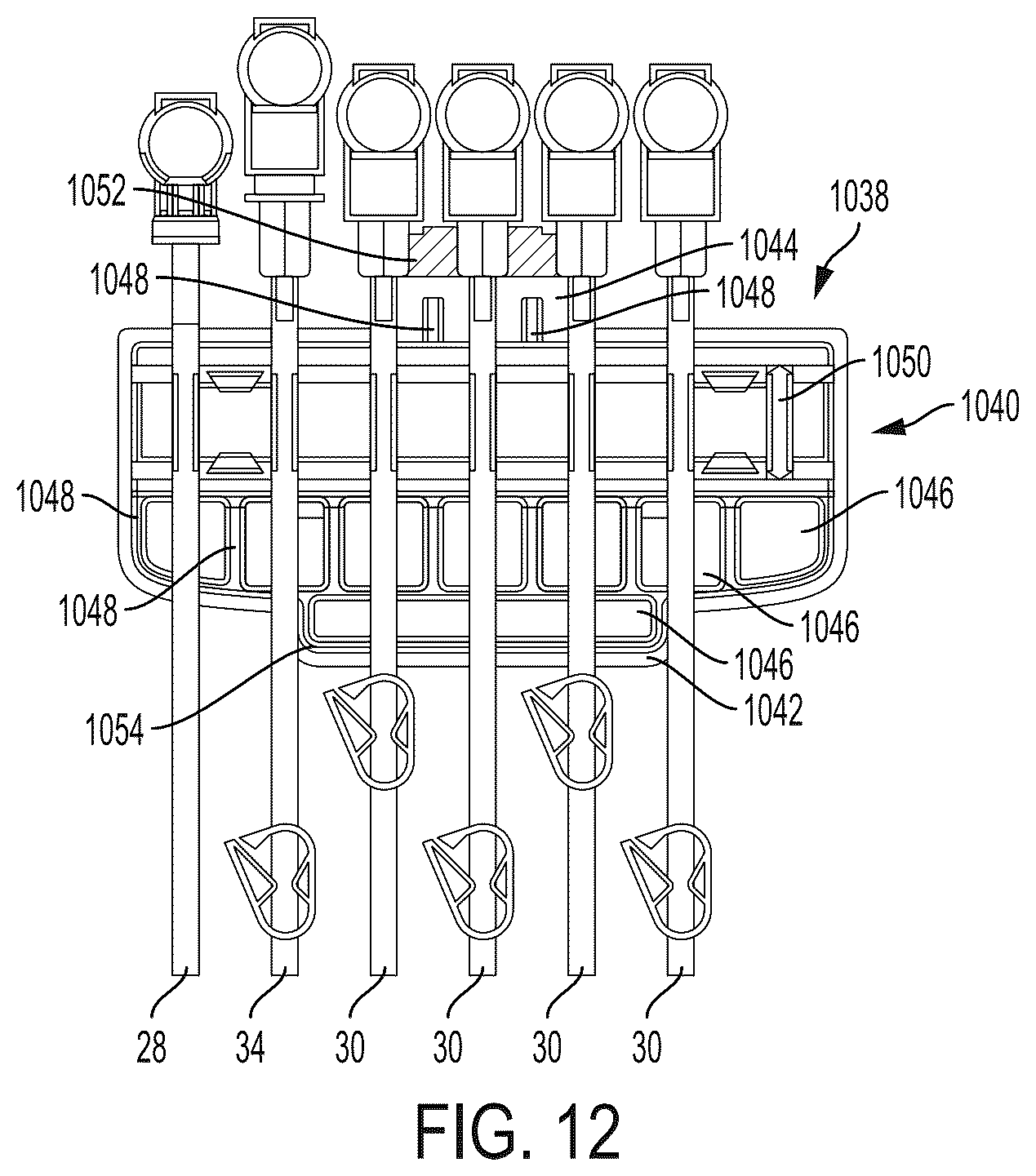 Patent US12618704 Figure 13 – Medical treatment system and methods using a plurality of fluid lines