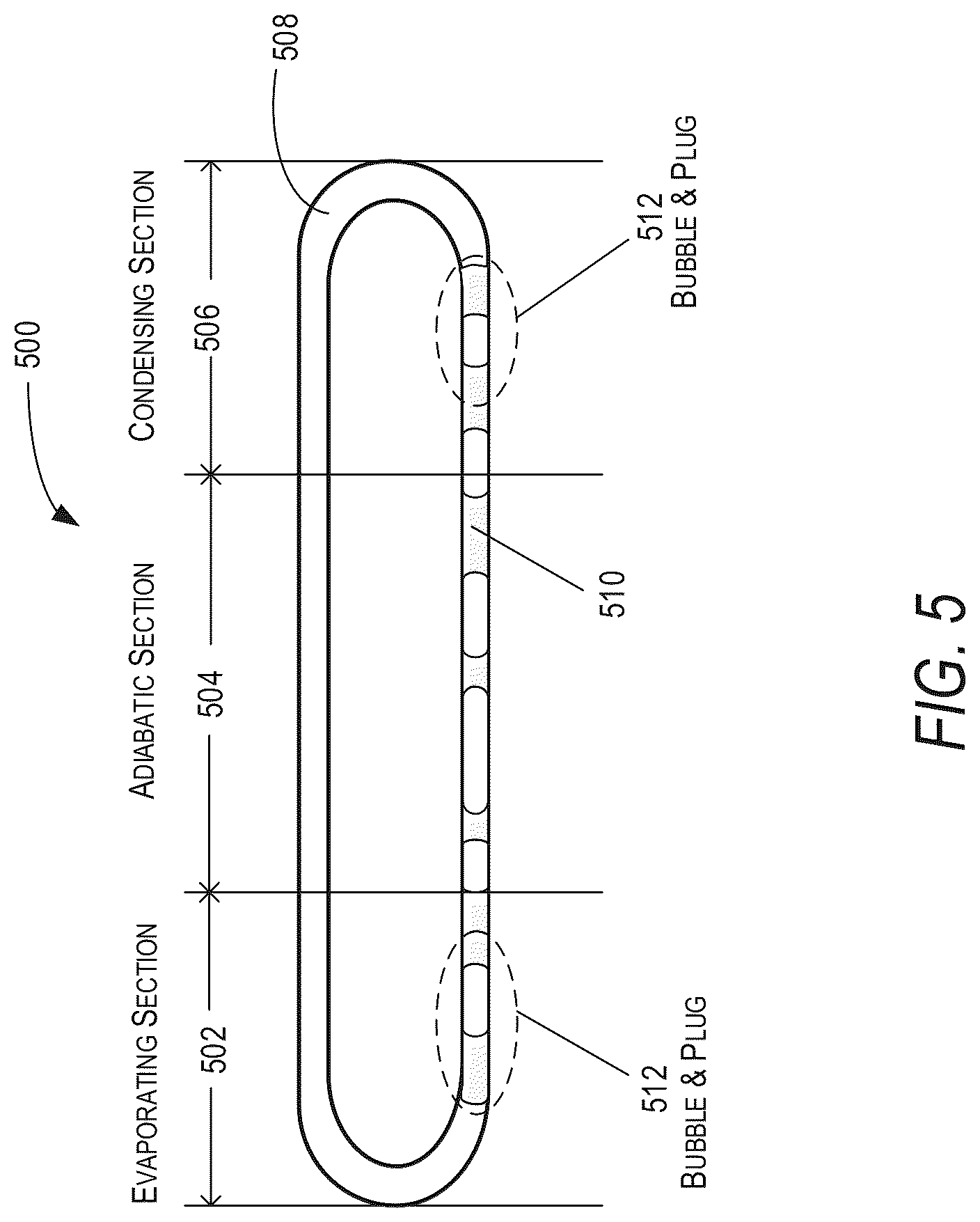 Patent US12618710 Figure 5 – Oscillating heat pipe based energy beam profiler and calorimeter