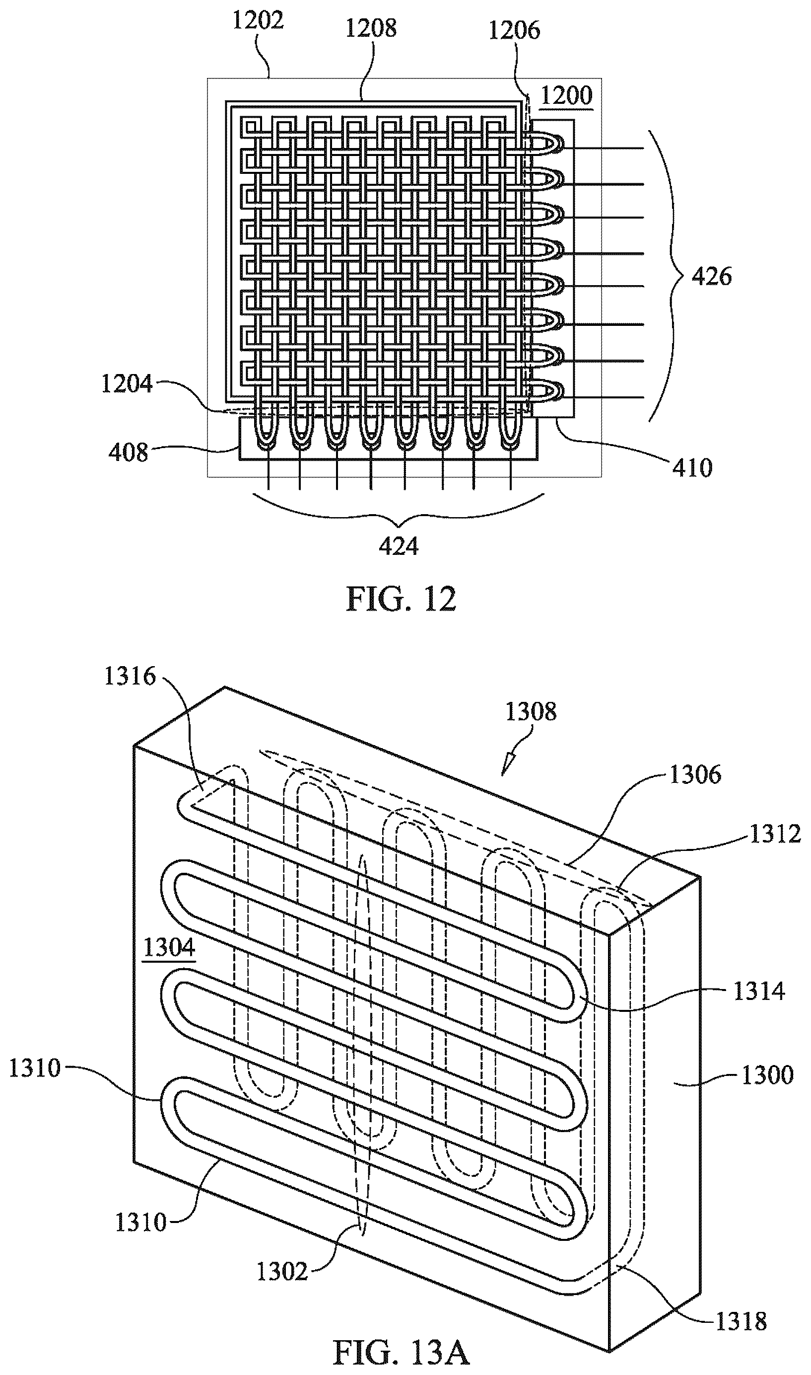 Patent US12618710 Figure 12 – Oscillating heat pipe based energy beam profiler and calorimeter
