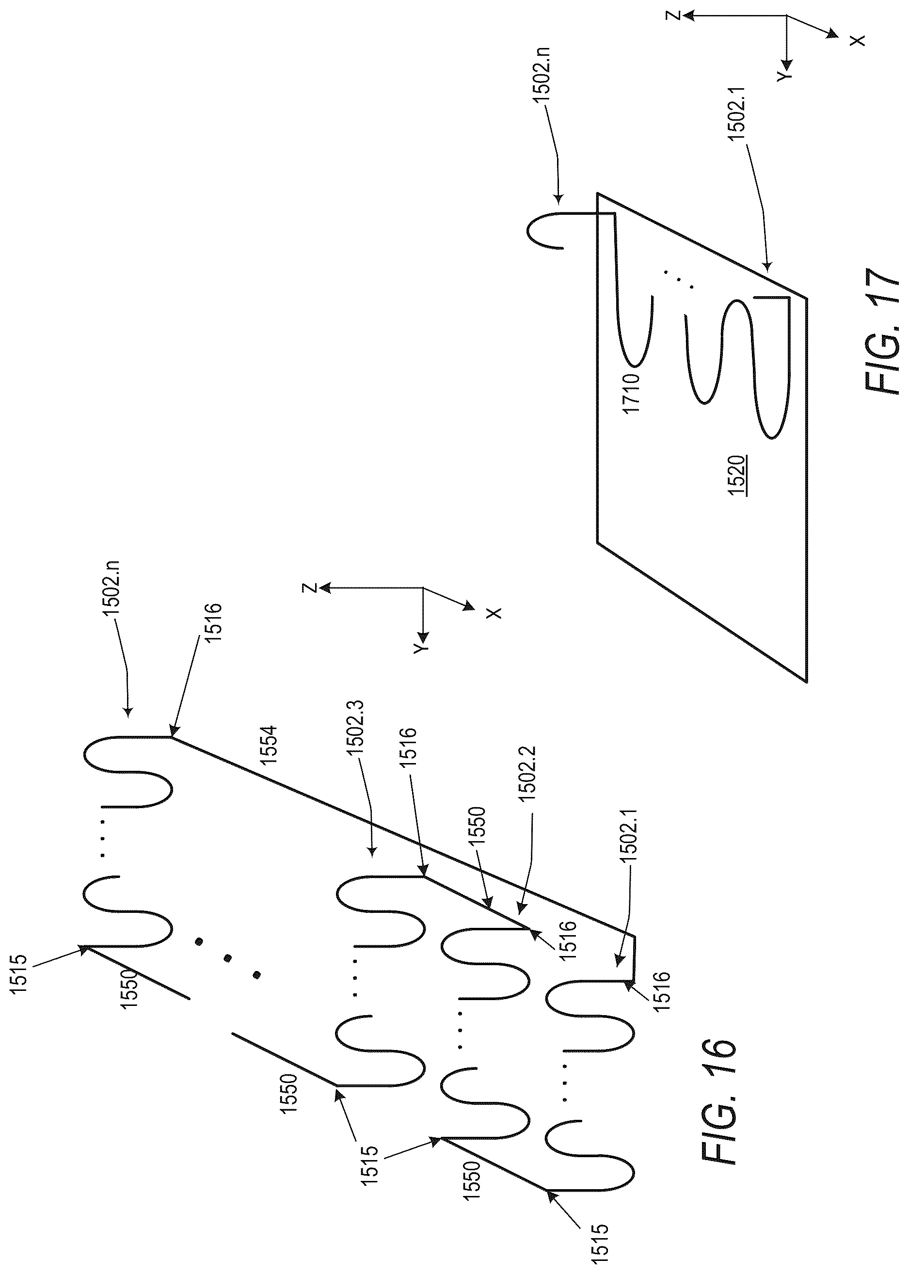 Patent US12618710 Figure 17 – Oscillating heat pipe based energy beam profiler and calorimeter