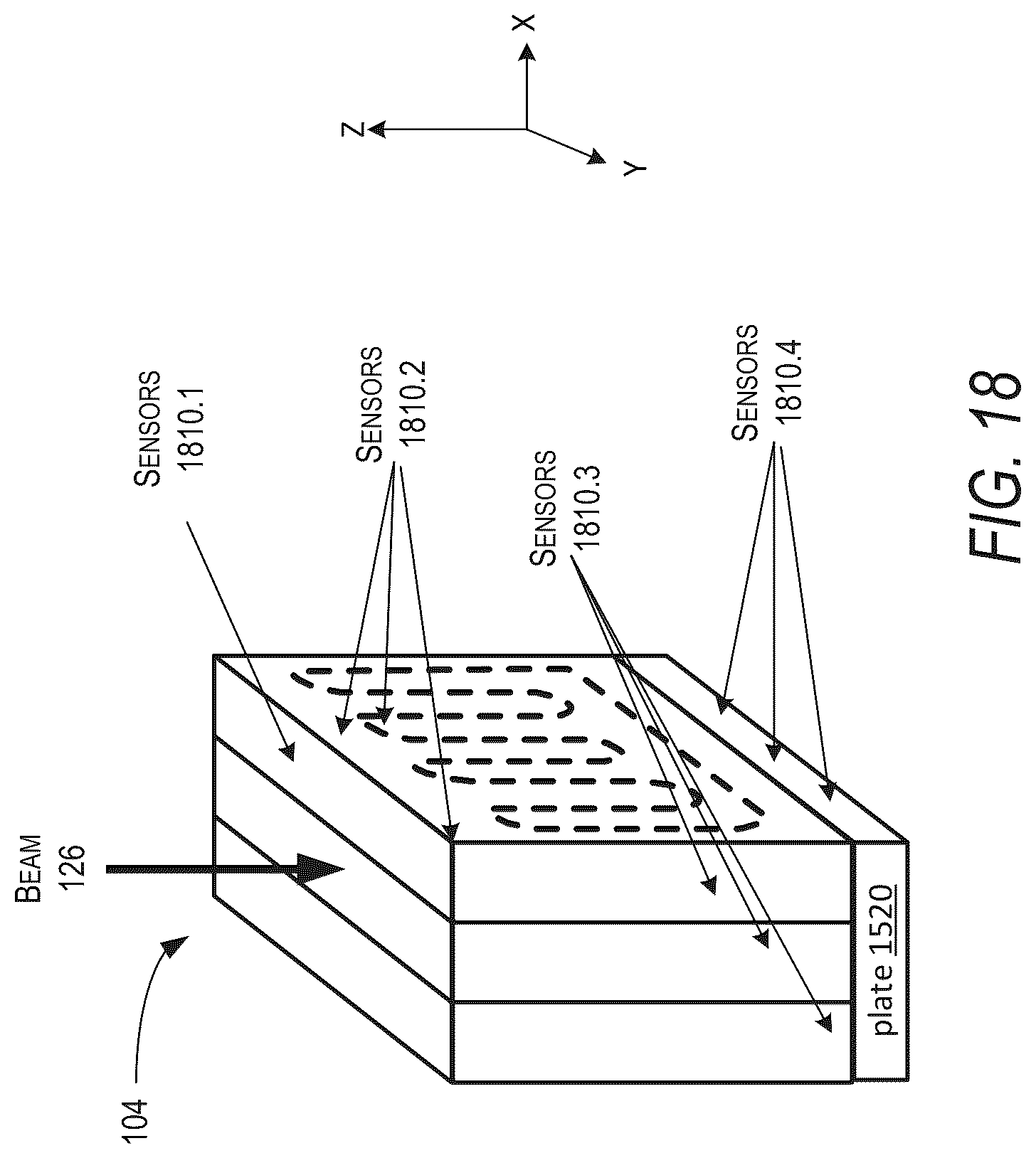 Patent US12618710 Figure 18 – Oscillating heat pipe based energy beam profiler and calorimeter