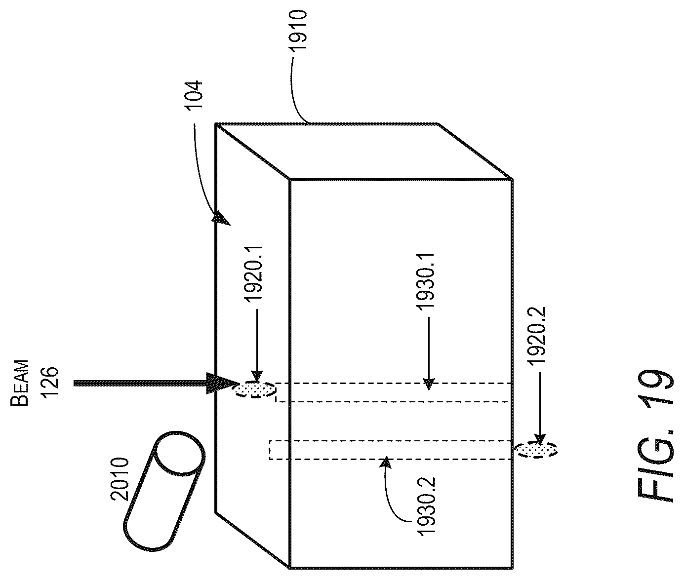 Patent US12618710 Figure 19 – Oscillating heat pipe based energy beam profiler and calorimeter