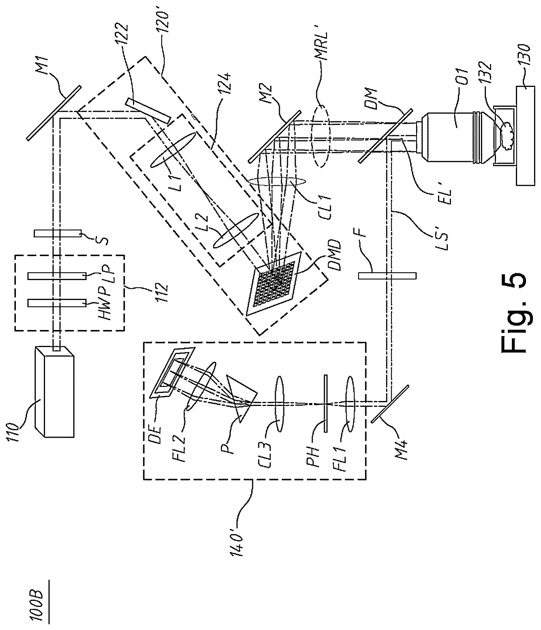 Patent US12618713 Figure 5 – Wide-field spectral imaging system