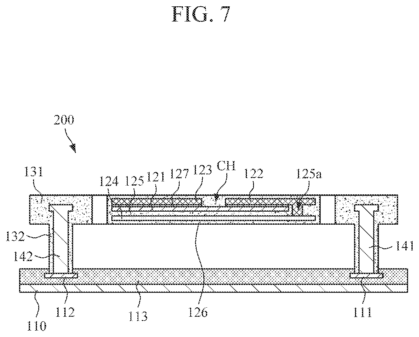 Patent US12618716 Figure 7 – Thermal image sensor and method of manufacturing the same