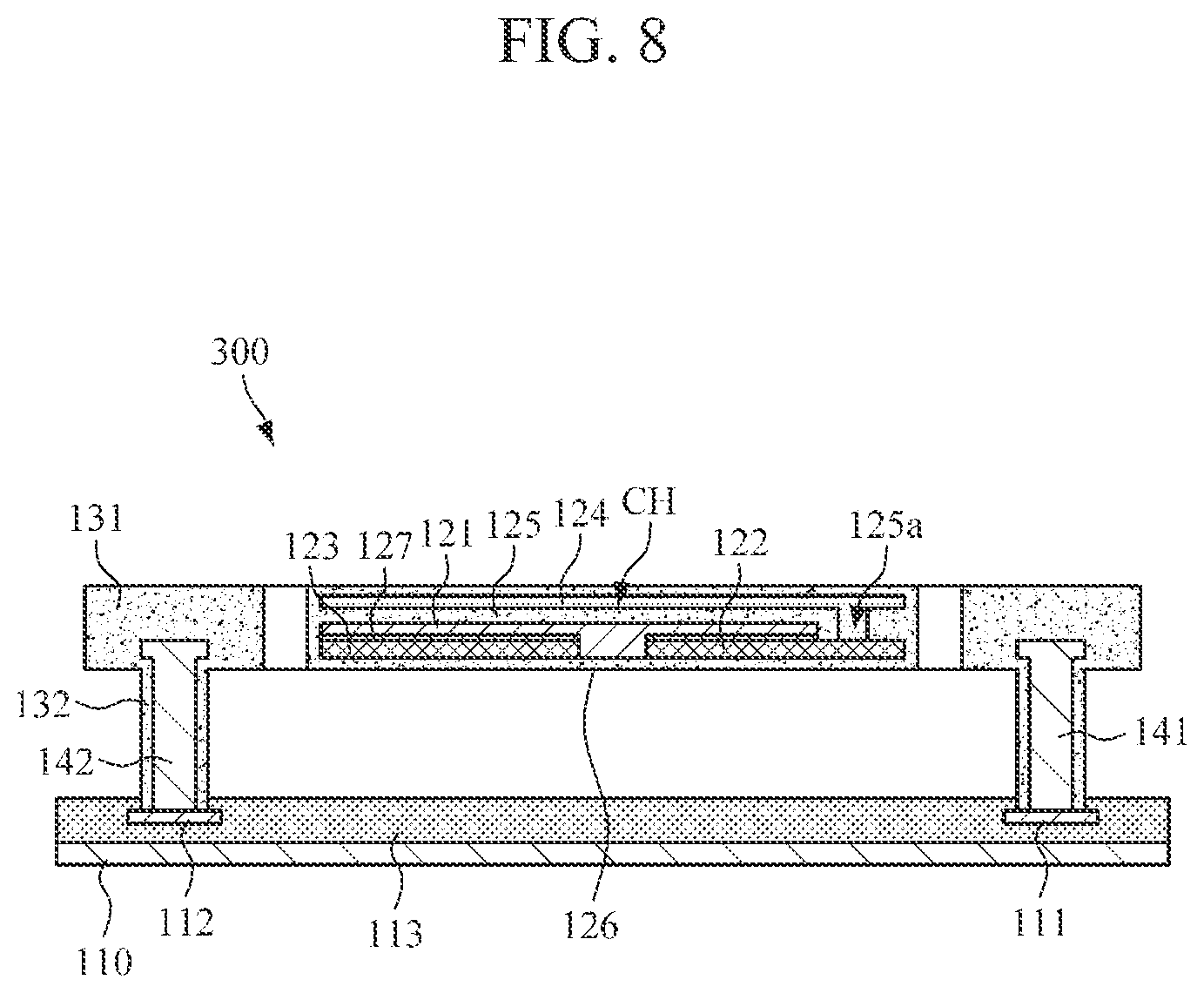 Patent US12618716 Figure 8 – Thermal image sensor and method of manufacturing the same