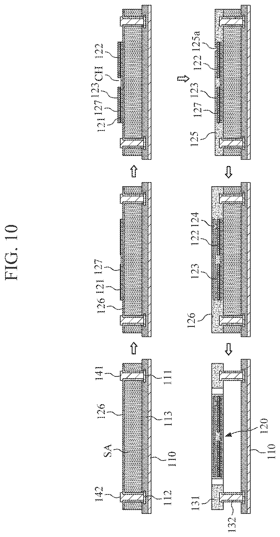 Patent US12618716 Figure 10 – Thermal image sensor and method of manufacturing the same