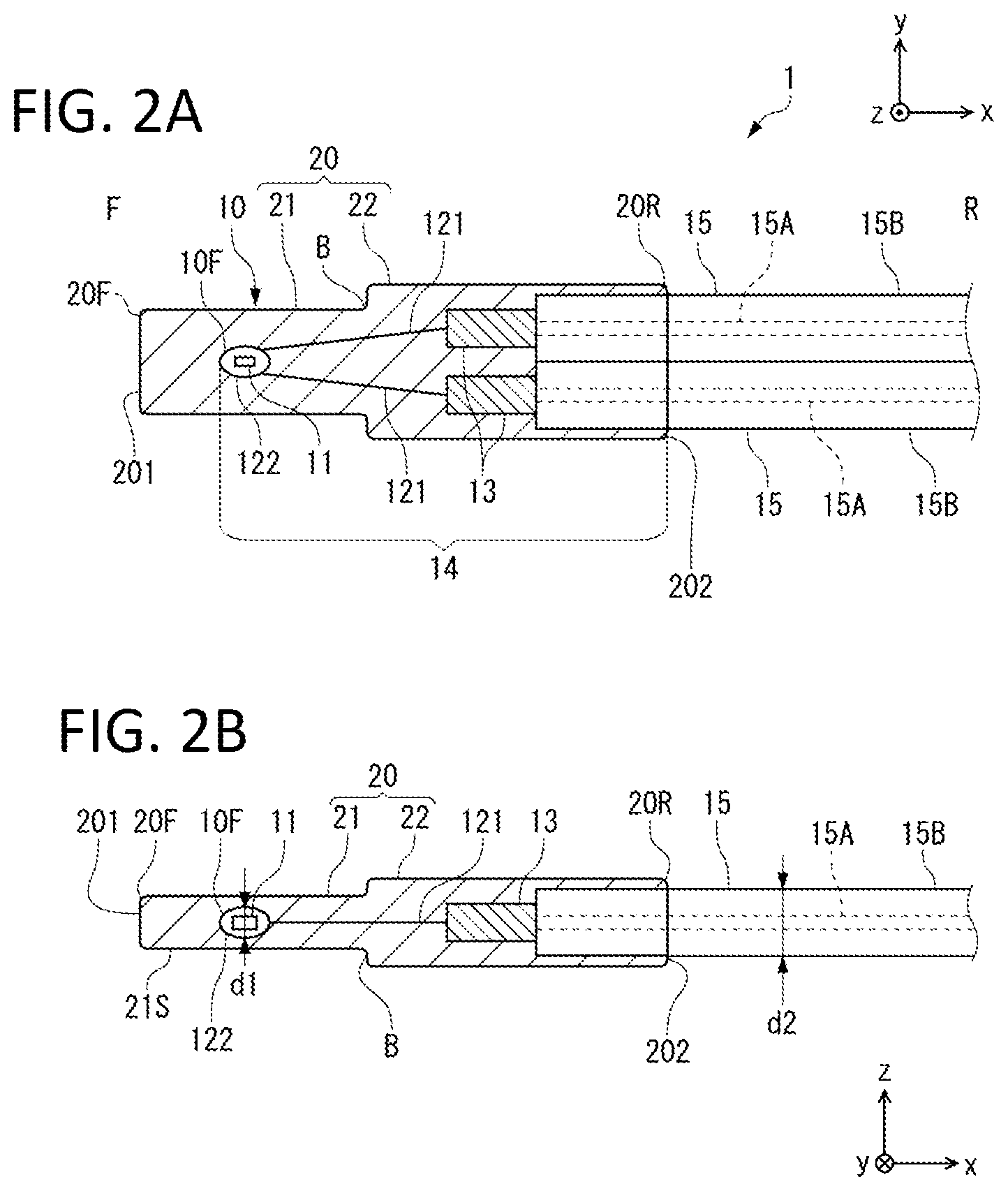 Patent US12618720 Figure 2 – Temperature sensor and method of manufacturing temperature sensor
